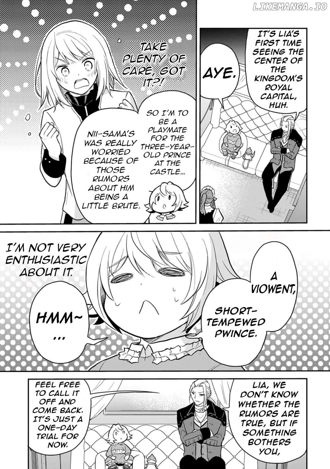 The Reborn Little Girl Won’t Give Up Chapter 50 - page 12