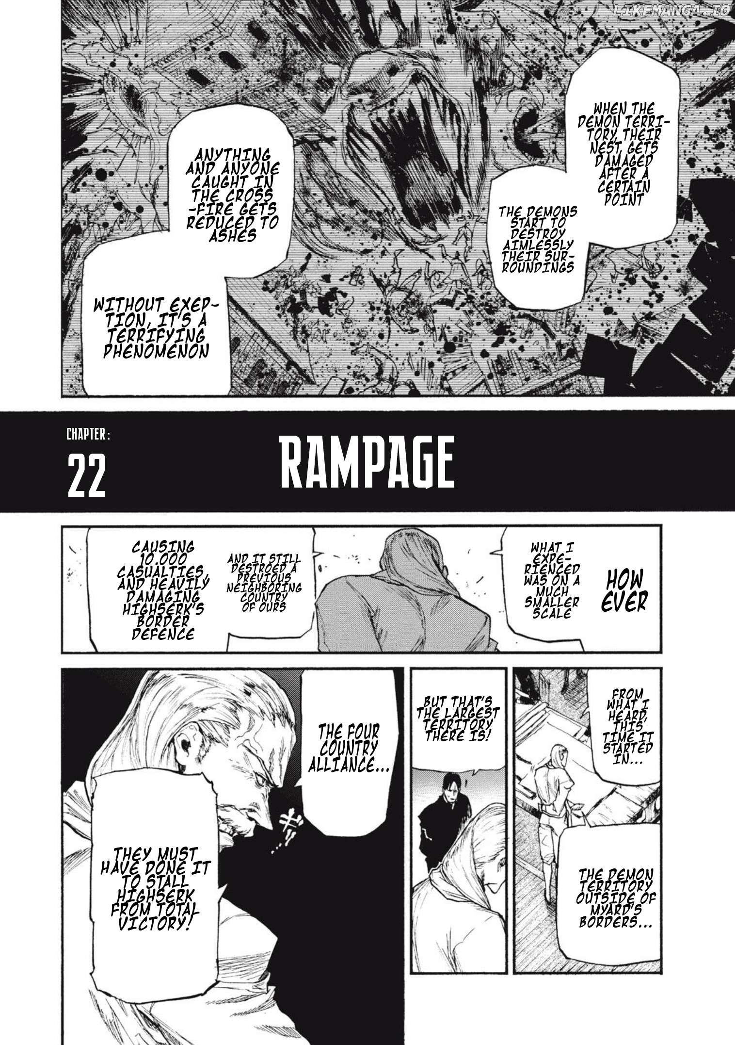 What Do You Wish For With Those Murky Eyes: Record Of Highserk War Chapter 22 - page 8