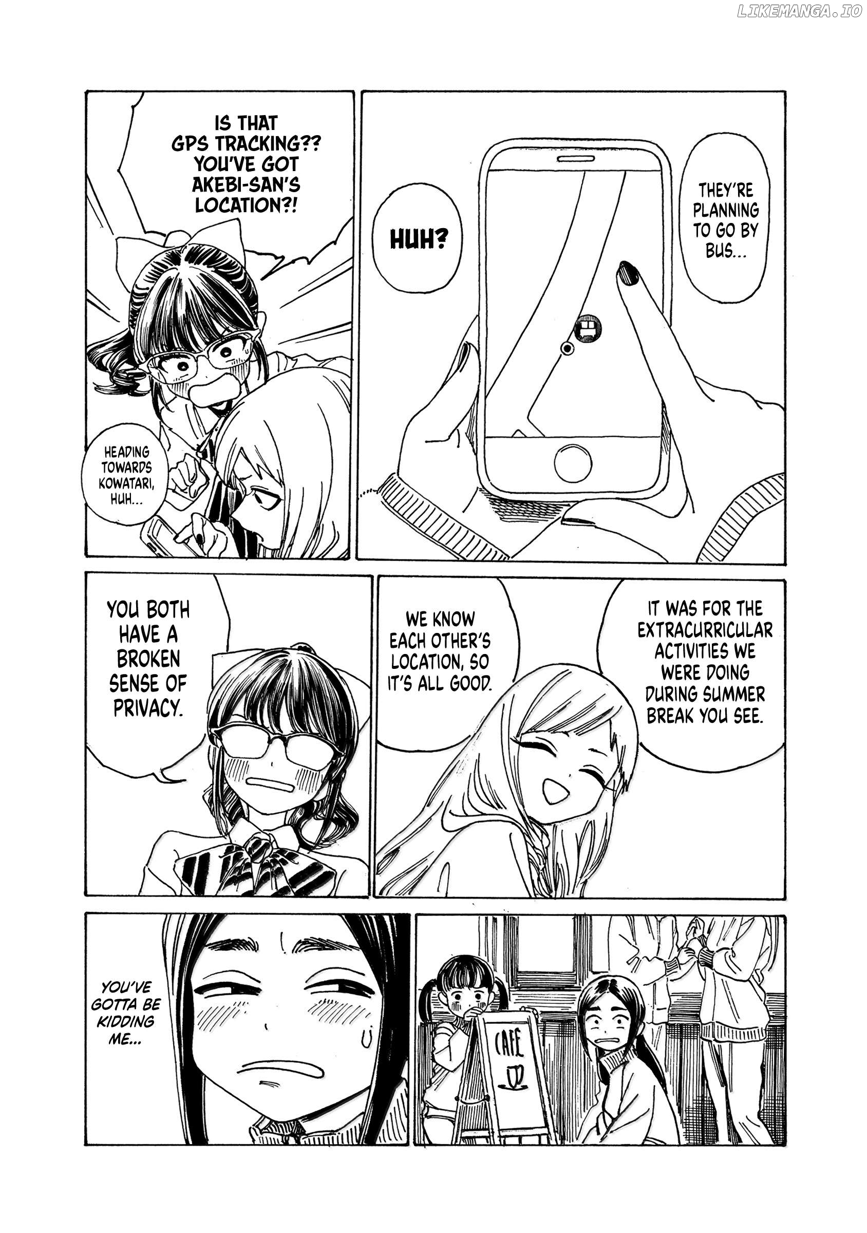 Akebi-chan no Sailor Fuku Chapter 84 - page 8