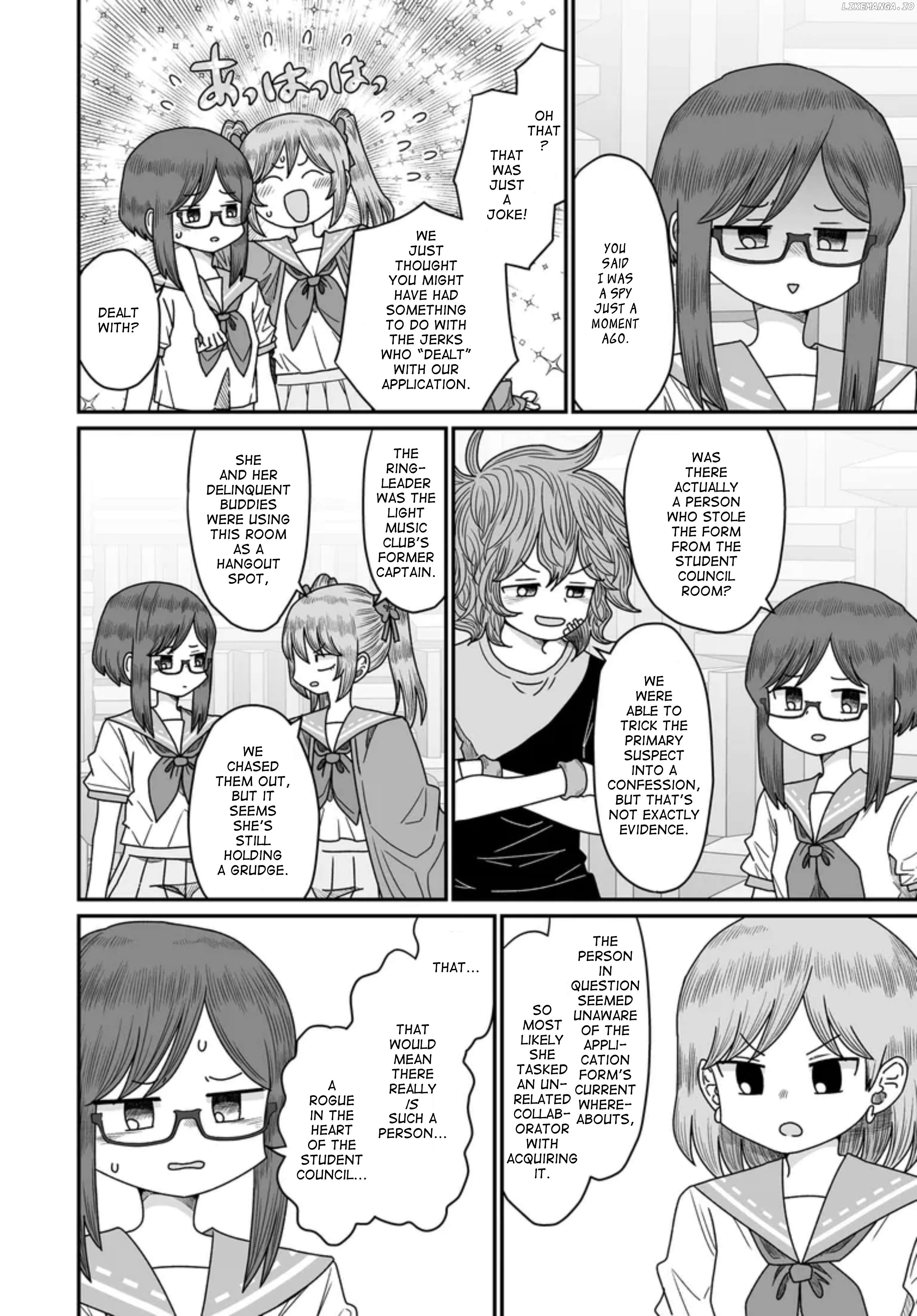 Sorry But I’m Not Yuri Chapter 46 - page 6