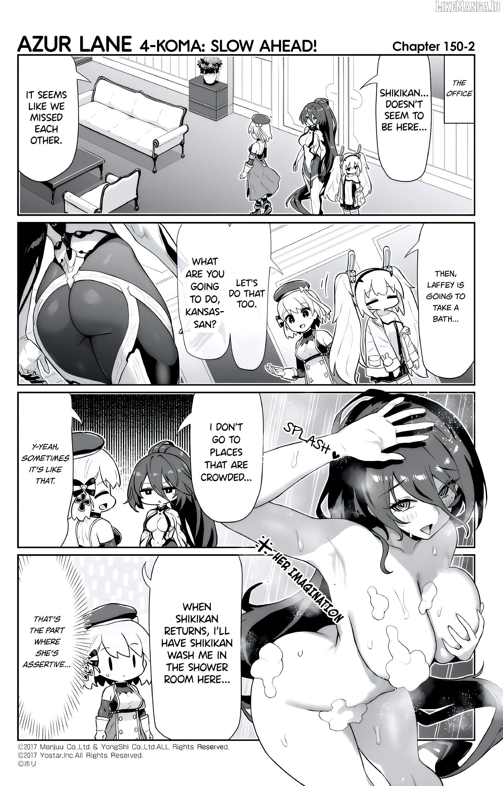 Azur Lane 4-Koma: Slow Ahead Chapter 150 - page 2