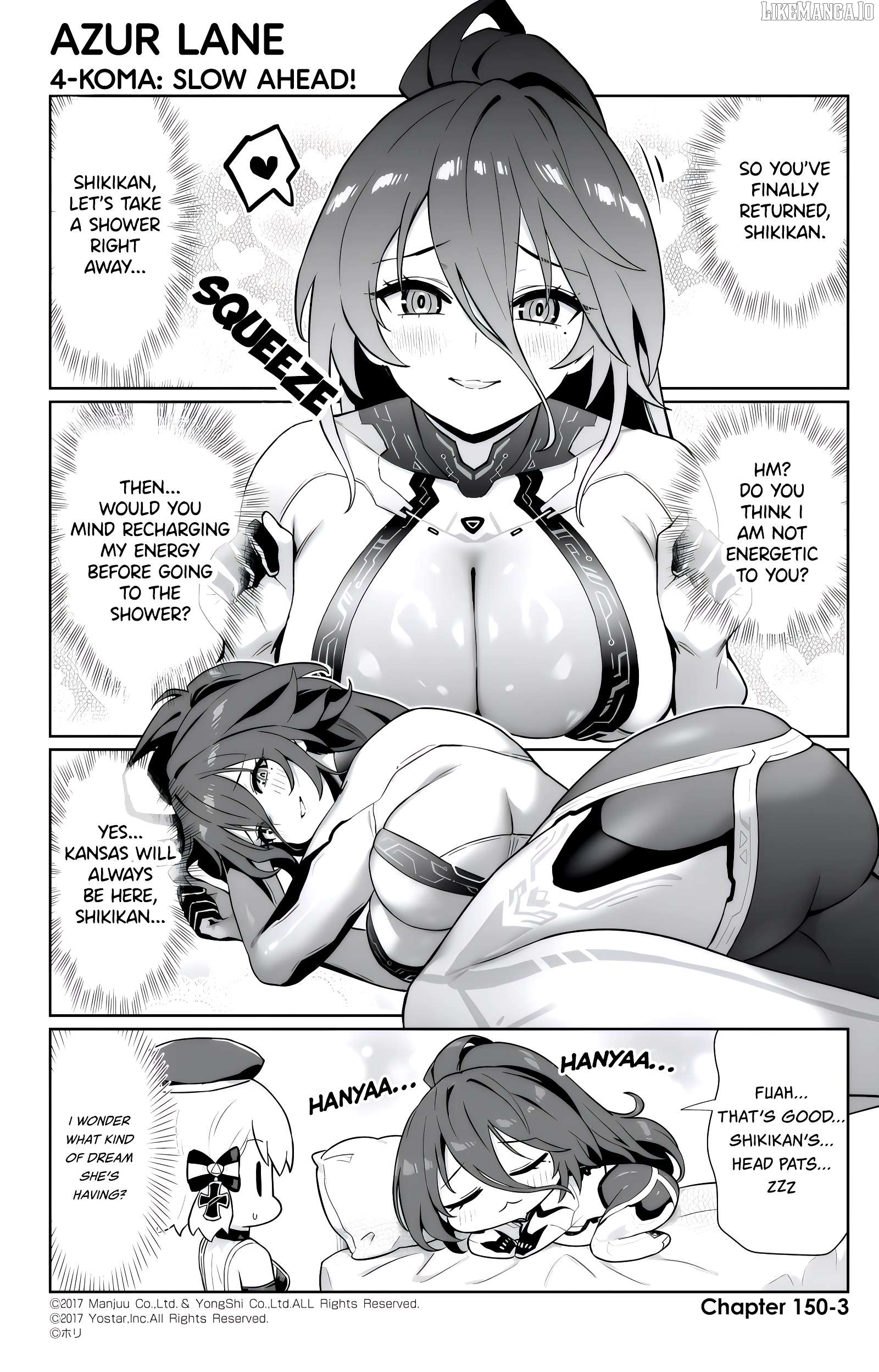 Azur Lane 4-Koma: Slow Ahead Chapter 150 - page 3