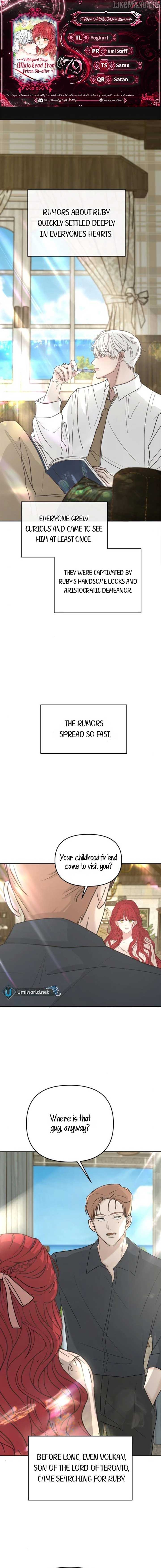 I Adopted a Male Lead From a Prison Shelter Chapter 79 - page 1