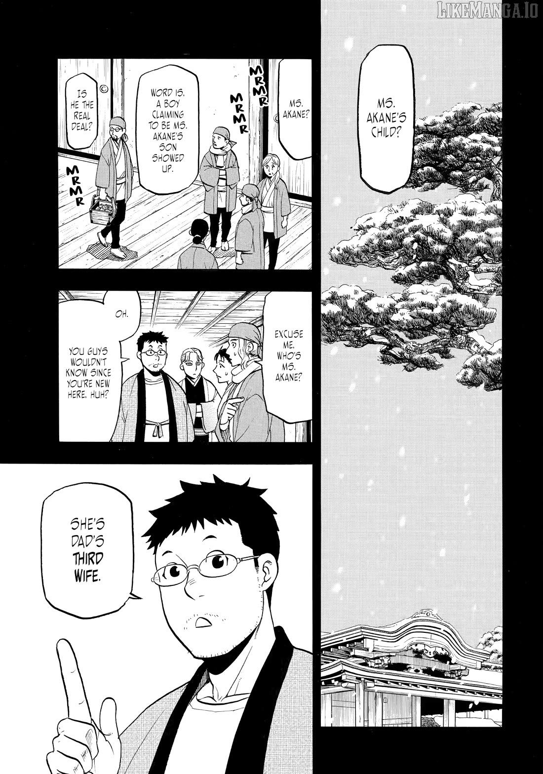 Yomi No Tsugai Chapter 44 - page 1