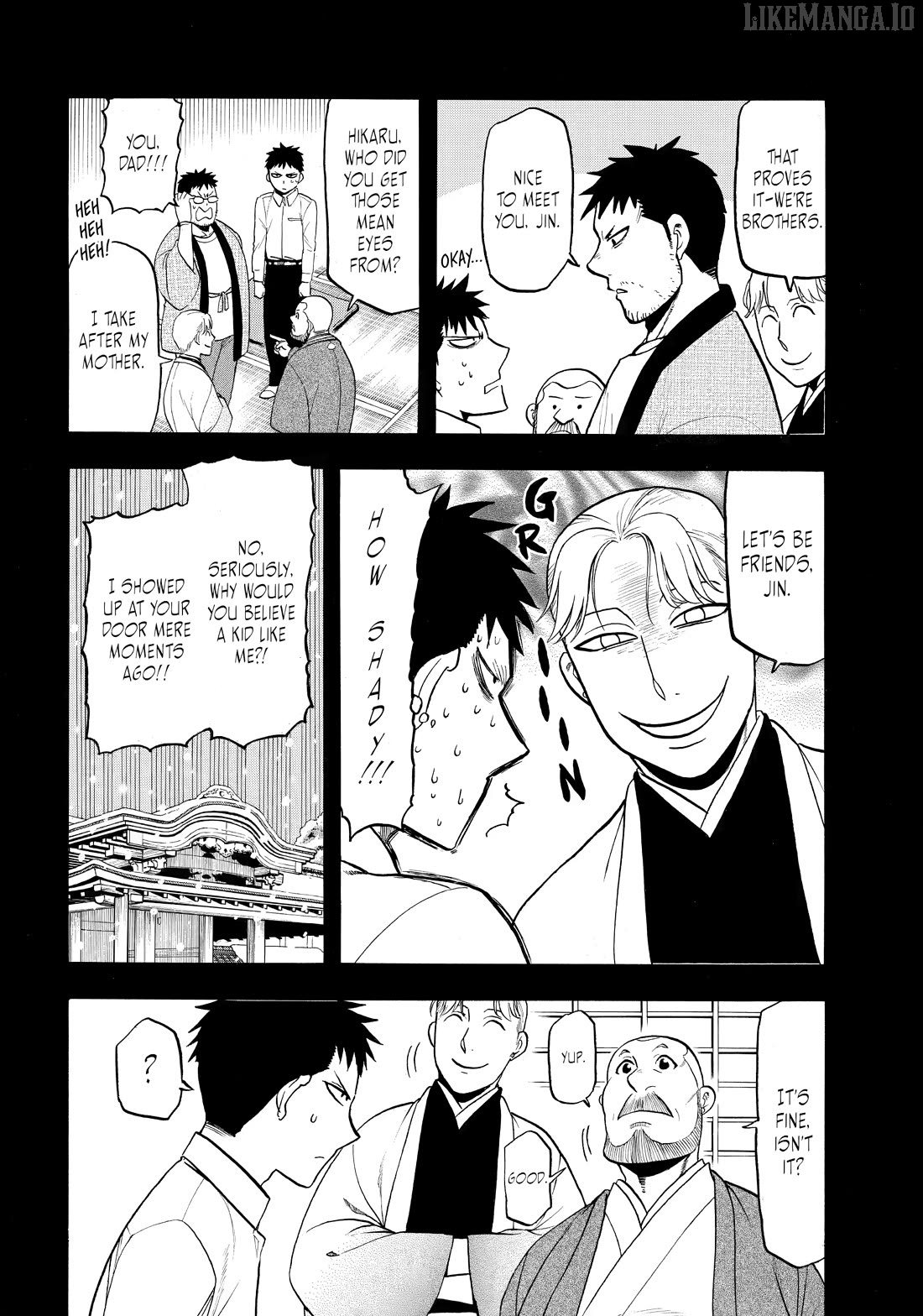 Yomi No Tsugai Chapter 44 - page 10