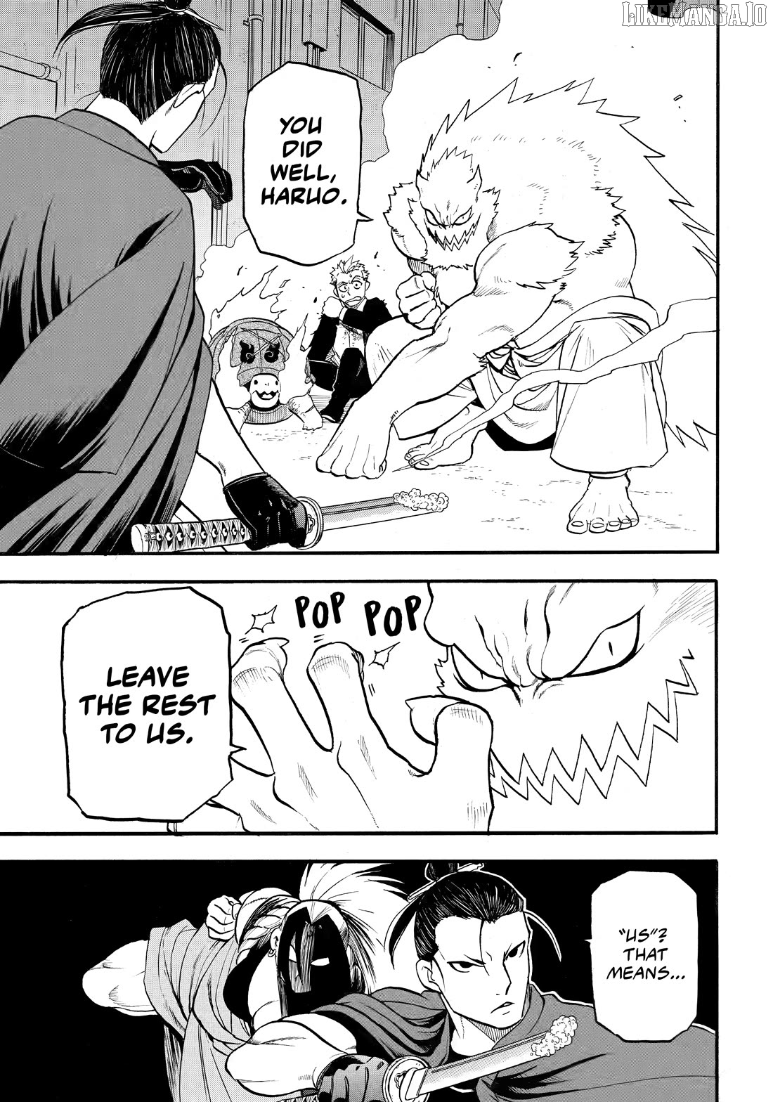 Yomi No Tsugai Chapter 44 - page 37