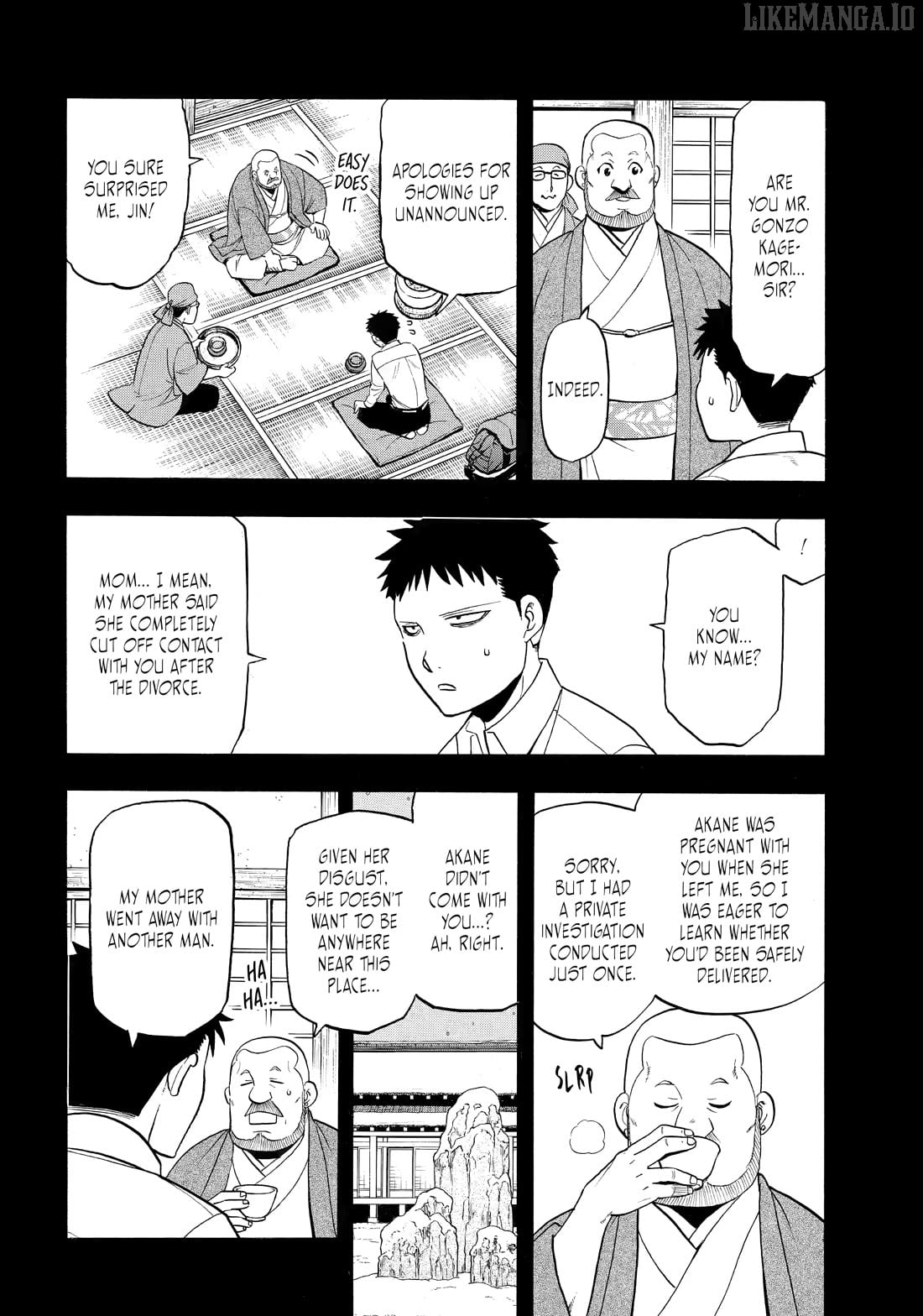 Yomi No Tsugai Chapter 44 - page 4