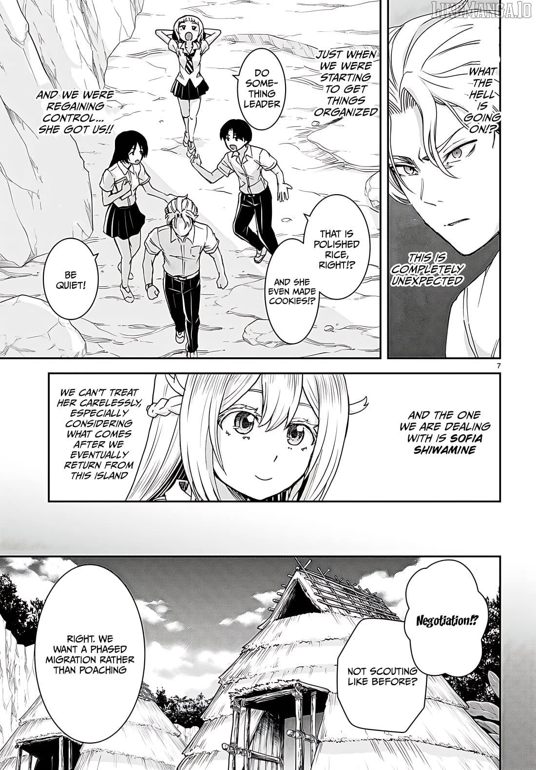 Isekai Yurutto Survival Seikatsu: Gakkou no Minna to Isekai no Mujintou ni Tenishitakedo Ore Dake Rakushou desu Chapter 34 - page 7