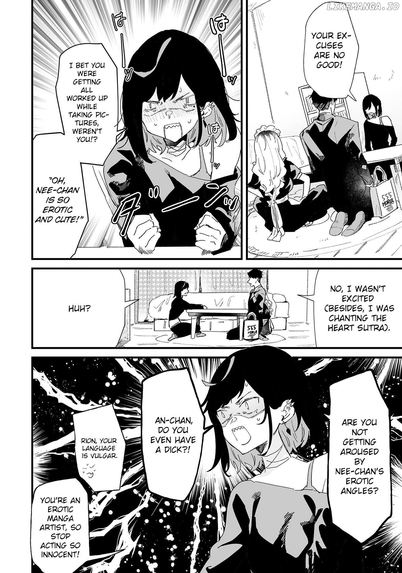 Ero Mangaka Onee-san to Otsukare Riman Chapter 15 - page 2