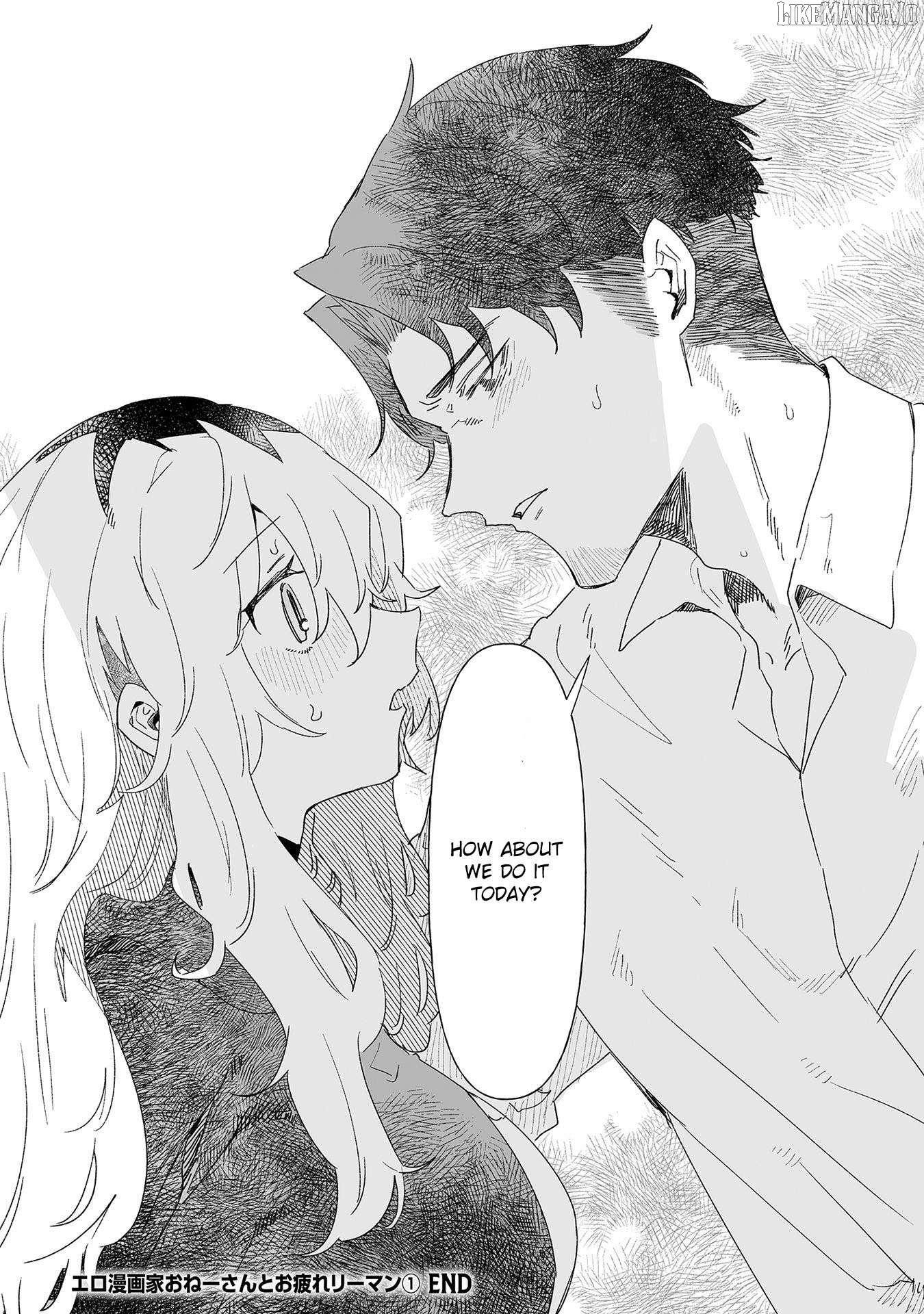 Ero Mangaka Onee-san to Otsukare Riman Chapter 17 - page 10