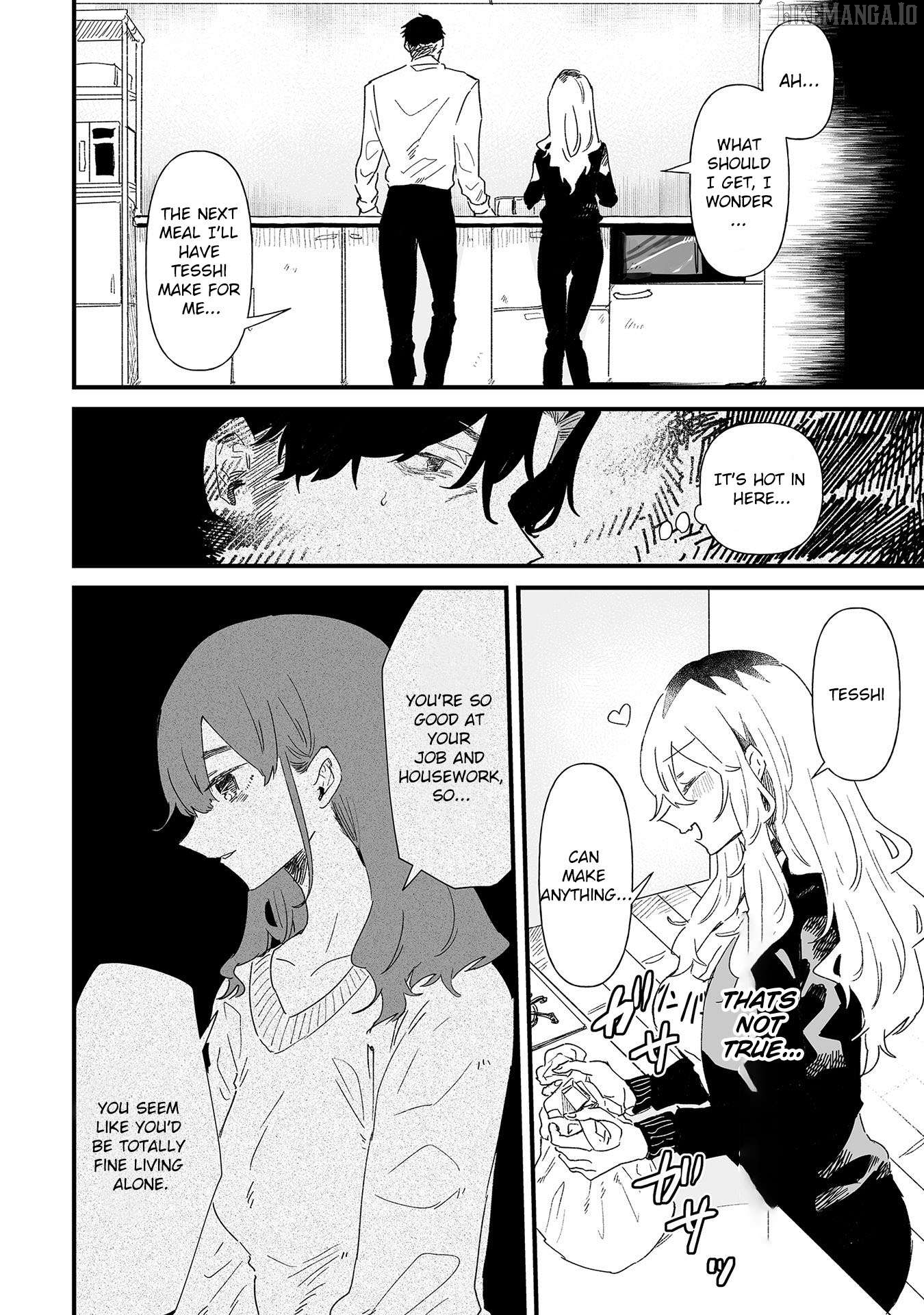 Ero Mangaka Onee-san to Otsukare Riman Chapter 17 - page 8