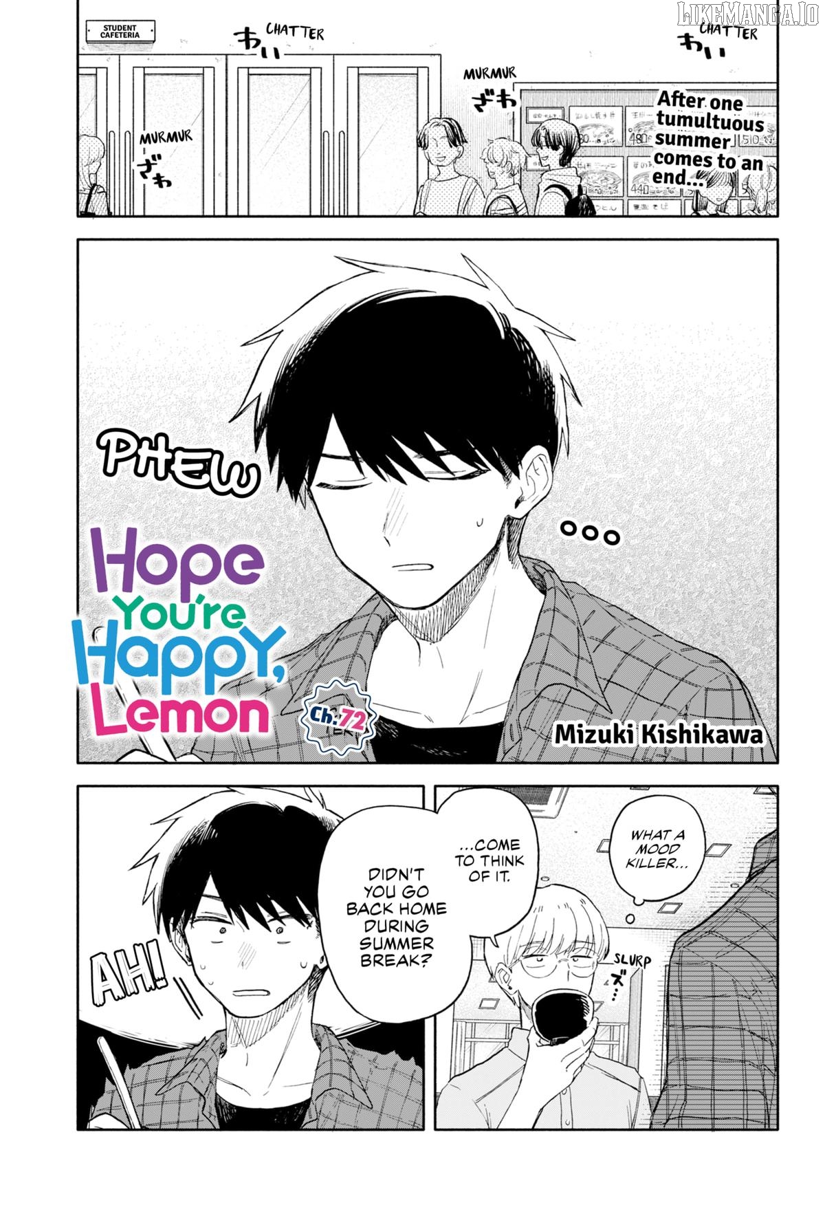 Hope You're Happy, Lemon Chapter 72 - page 1