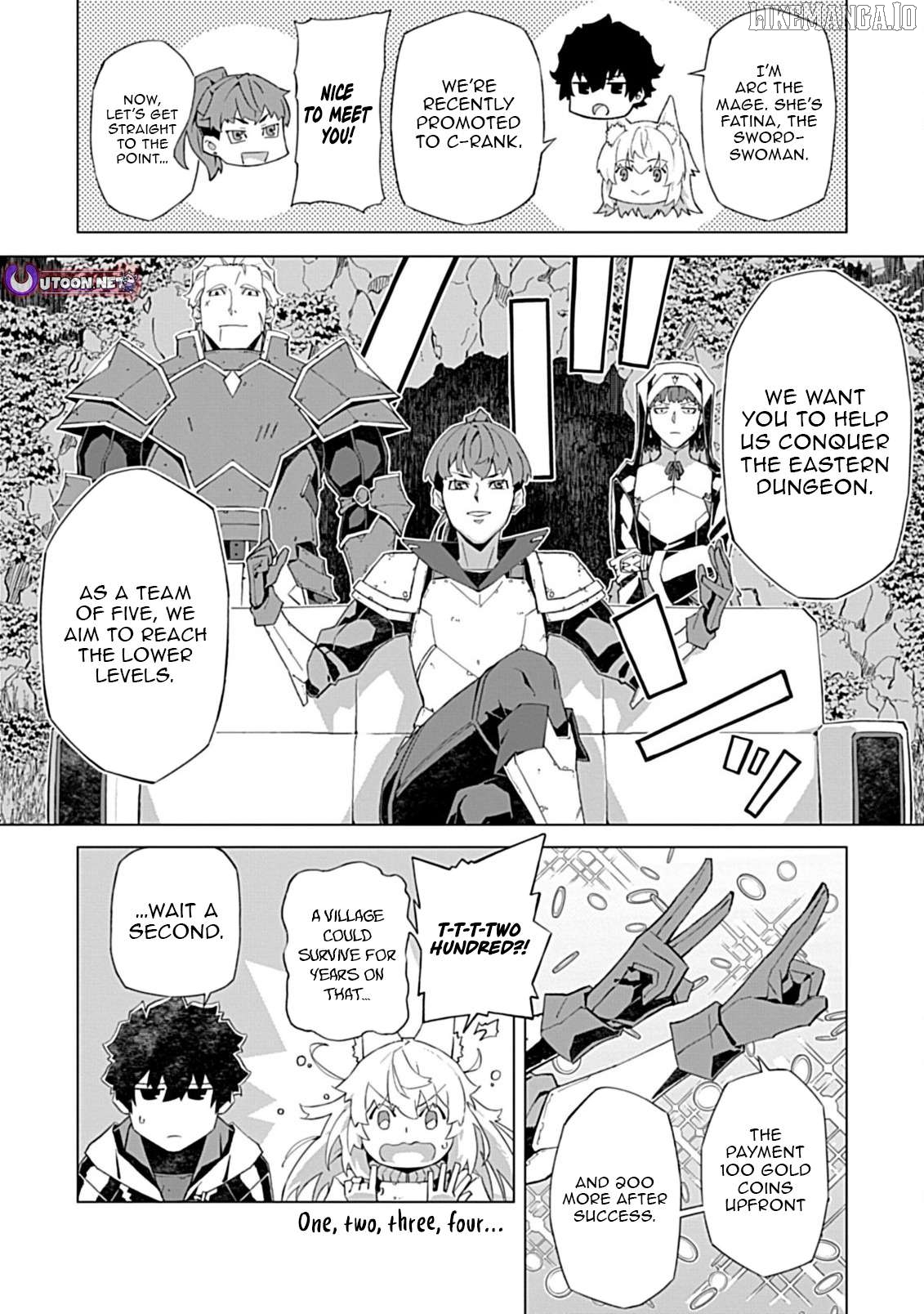 Sokushi To Hametsu No Saijaku Majutsushi Chapter 13.2 - page 7