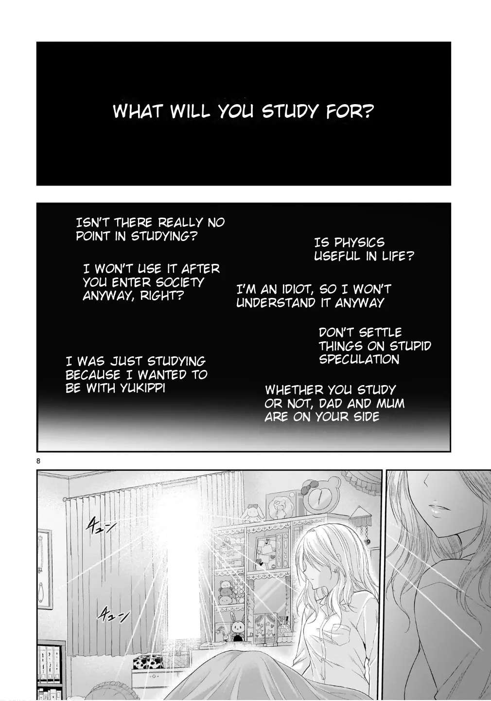 Rike ga Koi ni Ochita no de Shoumeishitemita Chapter 100 - page 8