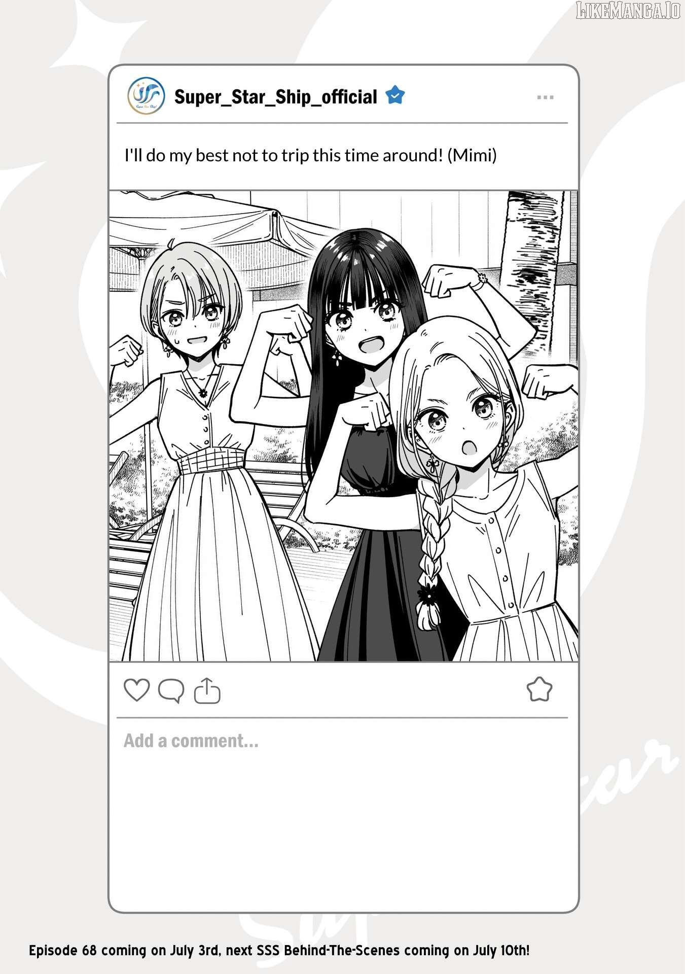 Idol×Idol Story! Chapter 67.6 - page 1