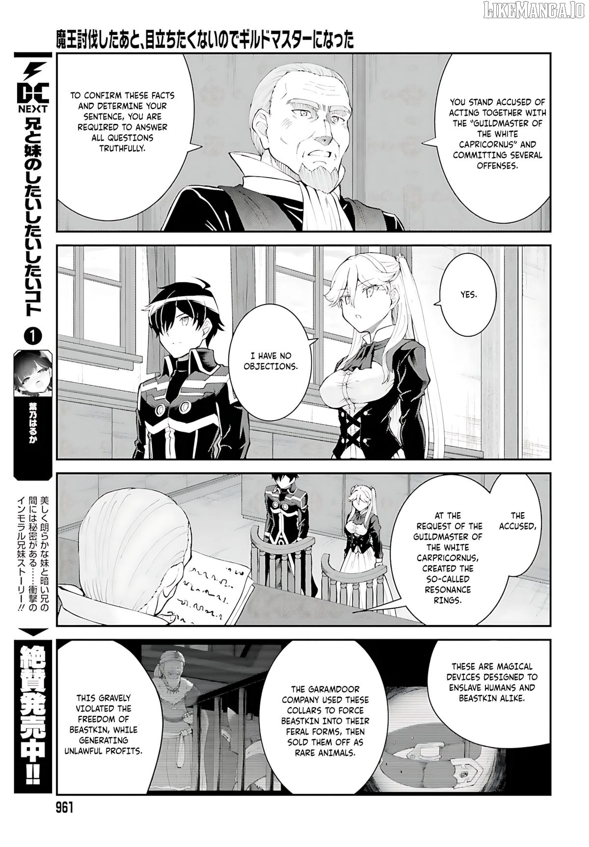 Maou Toubatsu Shita Ato, Medachitakunai Node Guild Master Ni Natta Chapter 36 - page 20