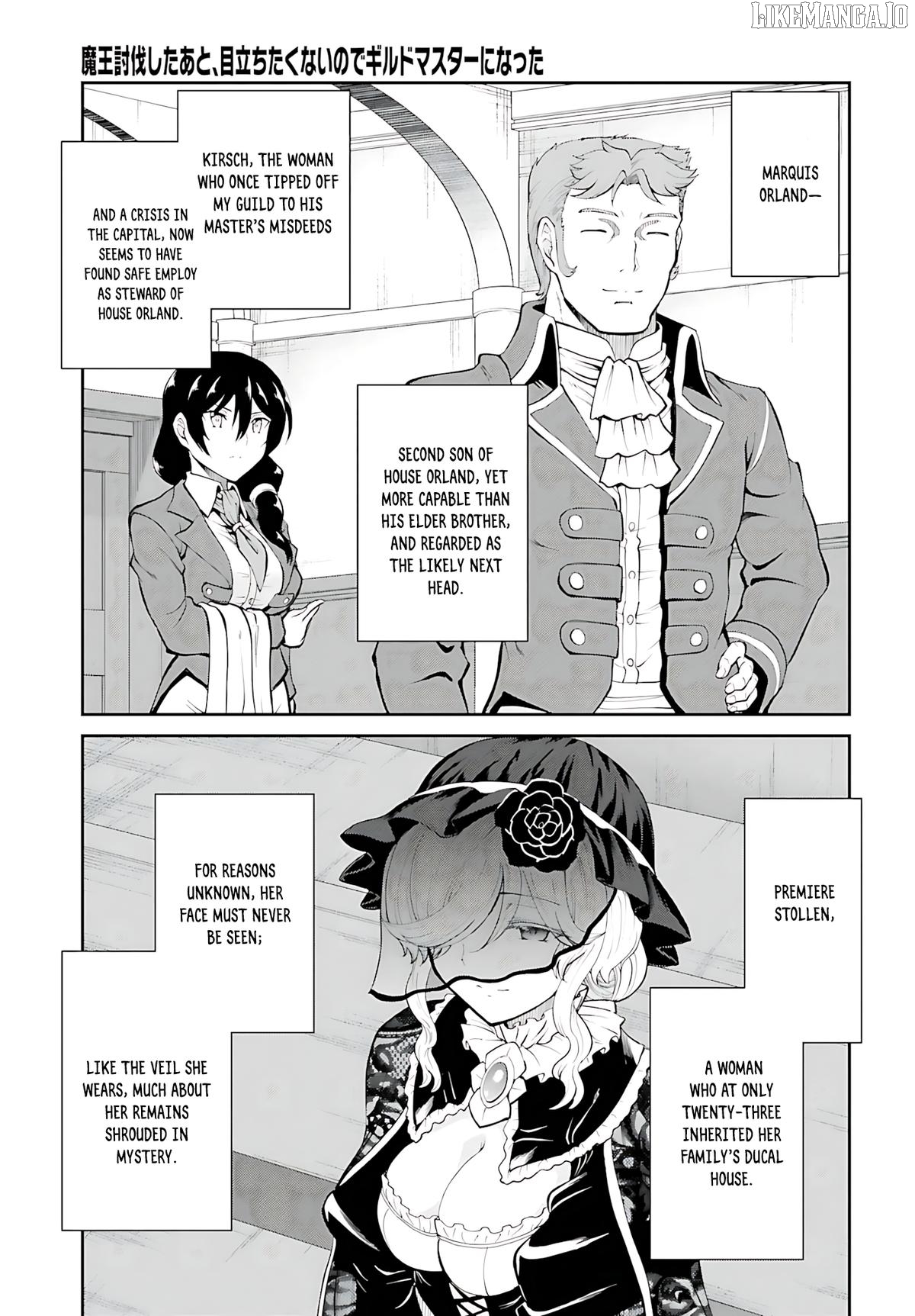 Maou Toubatsu Shita Ato, Medachitakunai Node Guild Master Ni Natta Chapter 36 - page 24