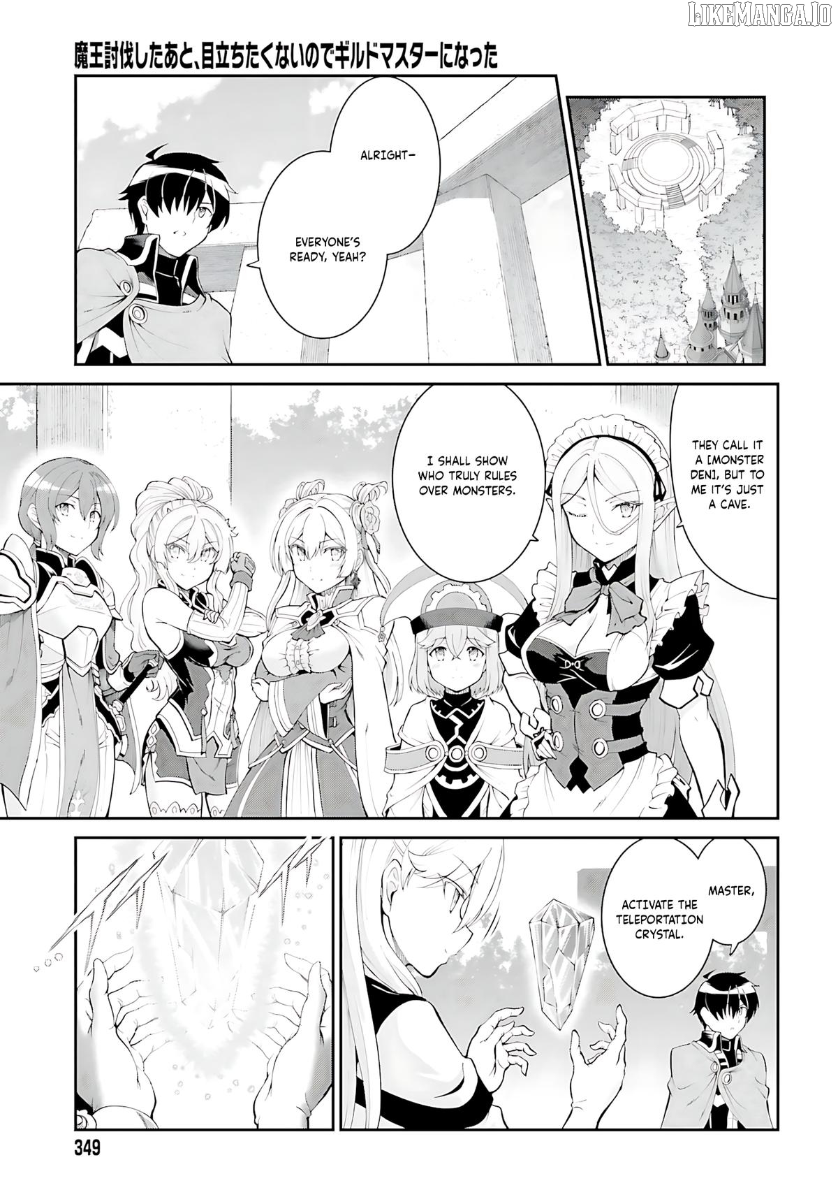 Maou Toubatsu Shita Ato, Medachitakunai Node Guild Master Ni Natta Chapter 37 - page 24