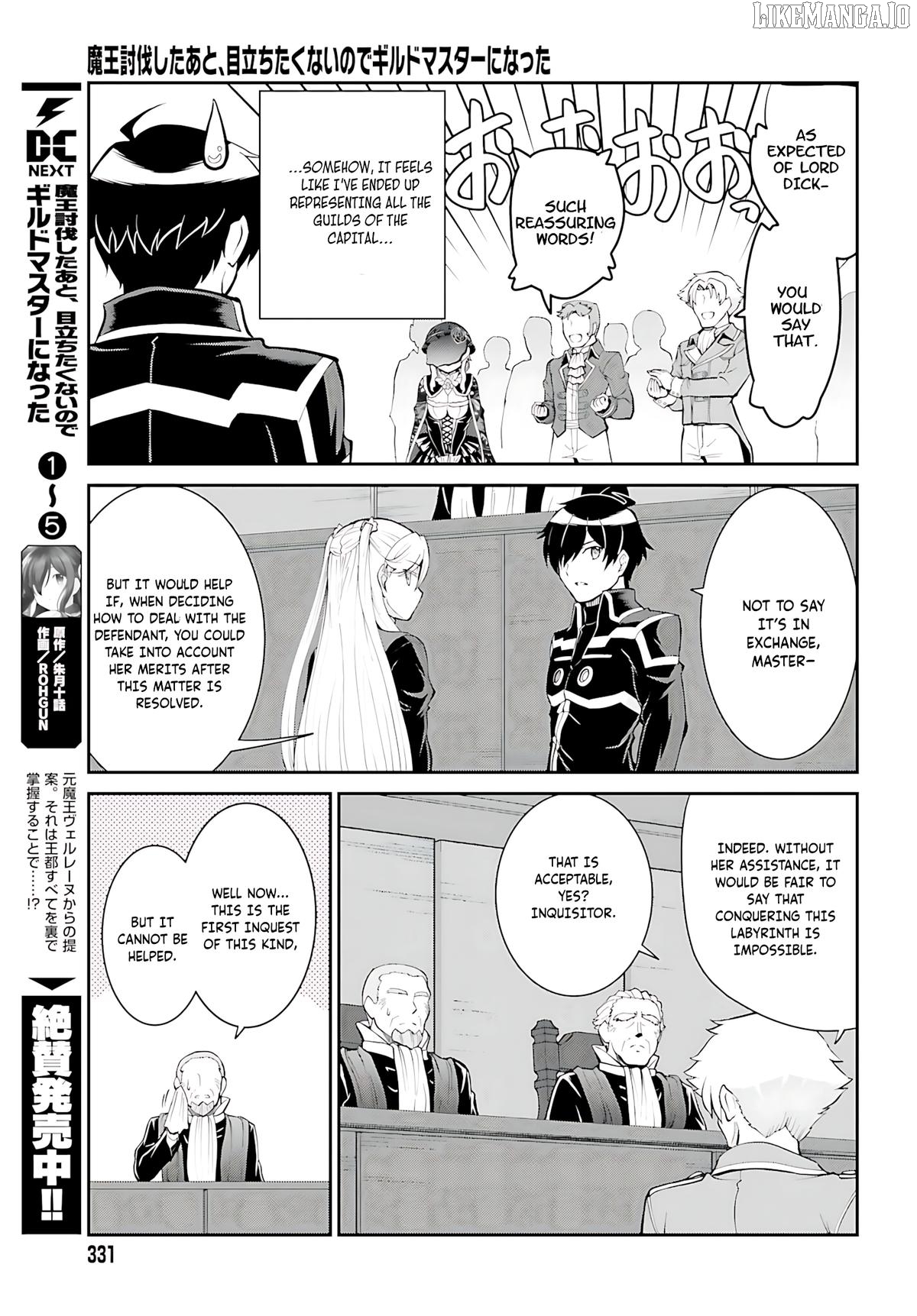 Maou Toubatsu Shita Ato, Medachitakunai Node Guild Master Ni Natta Chapter 37 - page 6