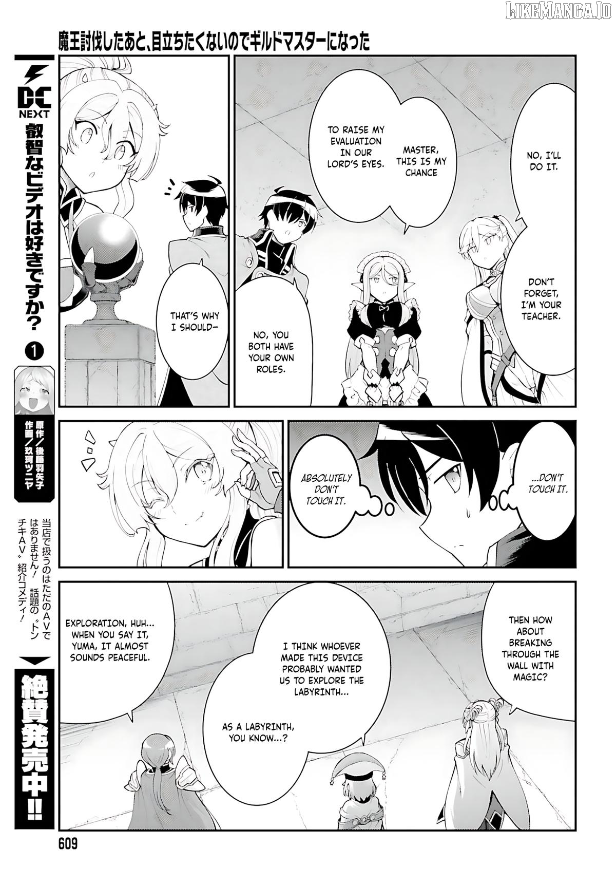 Maou Toubatsu Shita Ato, Medachitakunai Node Guild Master Ni Natta Chapter 38 - page 26