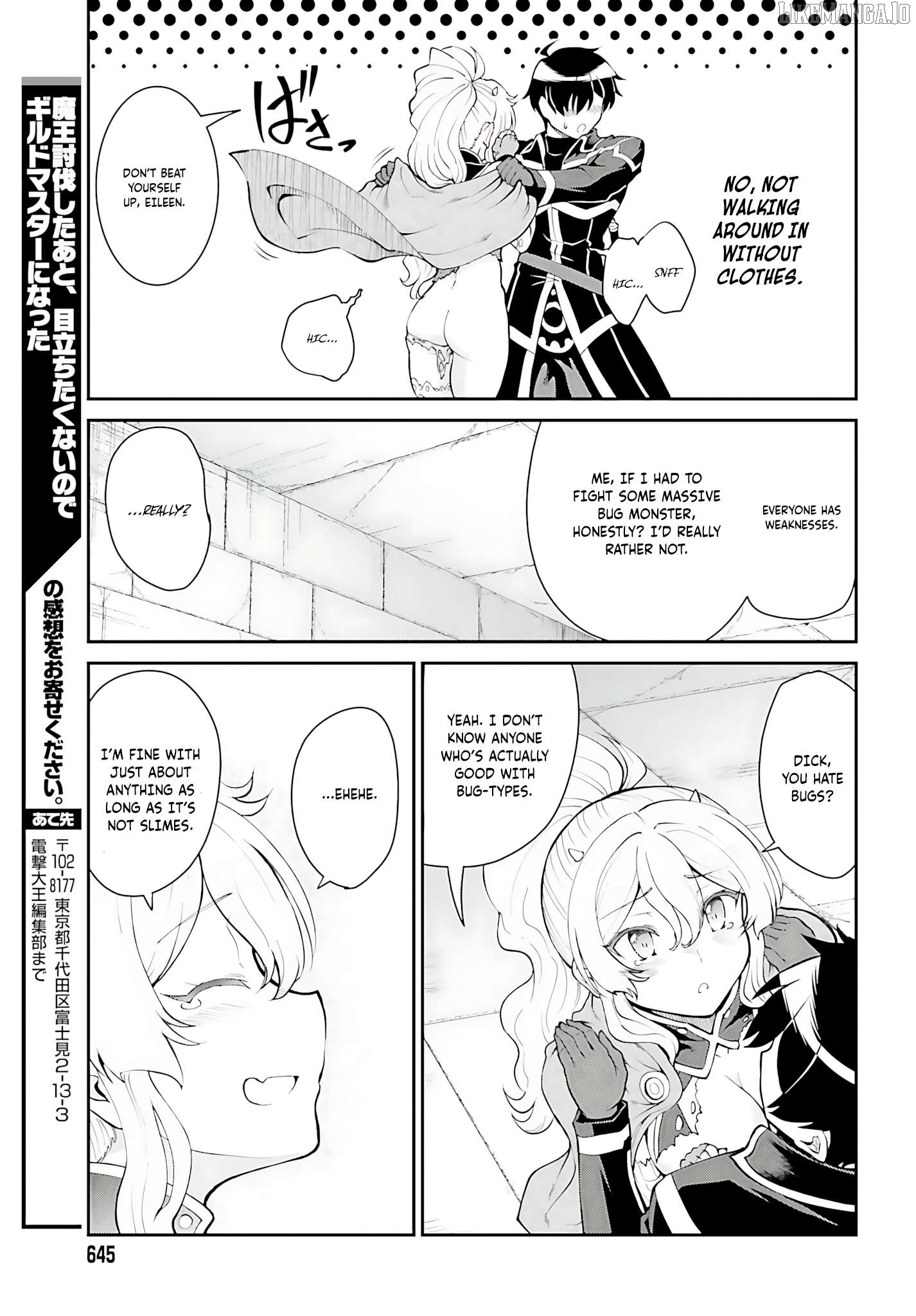 Maou Toubatsu Shita Ato, Medachitakunai Node Guild Master Ni Natta Chapter 39 - page 22