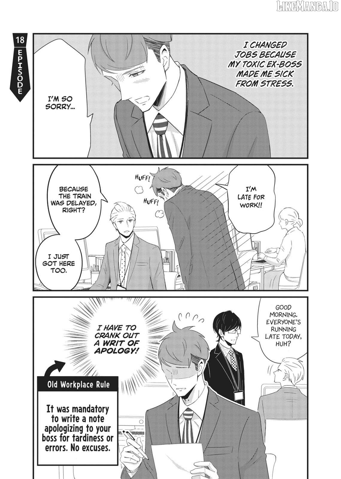 Atarashii Joushi wa Dotennen Chapter 18 - page 1