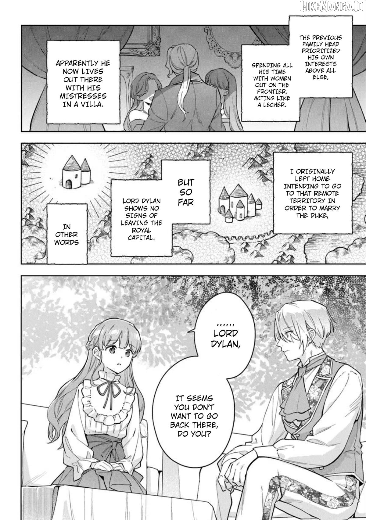 An Incompetent Woman Wants to Be a Villainess ~The Young Lady Who Married as a Substitute for Her Stepsister Didn't Notice the Duke's Doting~ Chapter 18 - page 12