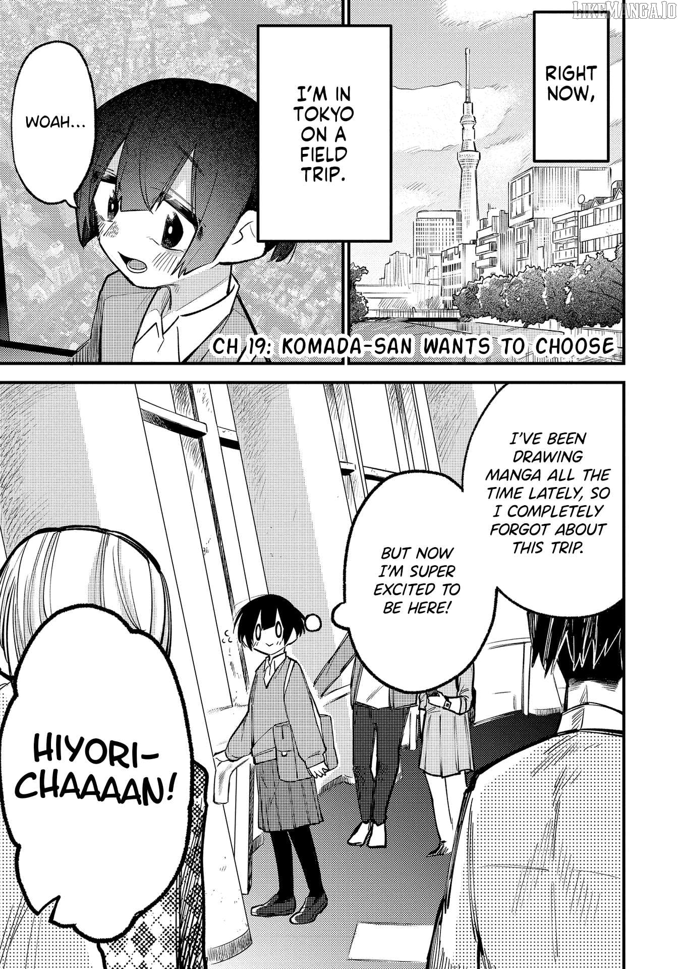 I Want To Trouble Komada-San Chapter 19 - page 1