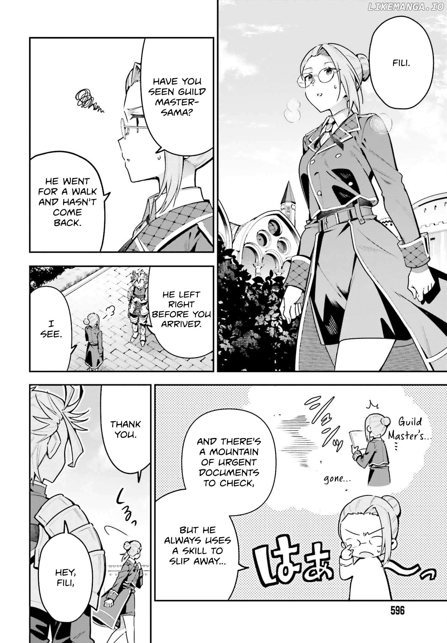 I’m the guild receptionist, but since I don’t want to work overtime, I think I’ll just solo the boss Chapter 43 - page 11