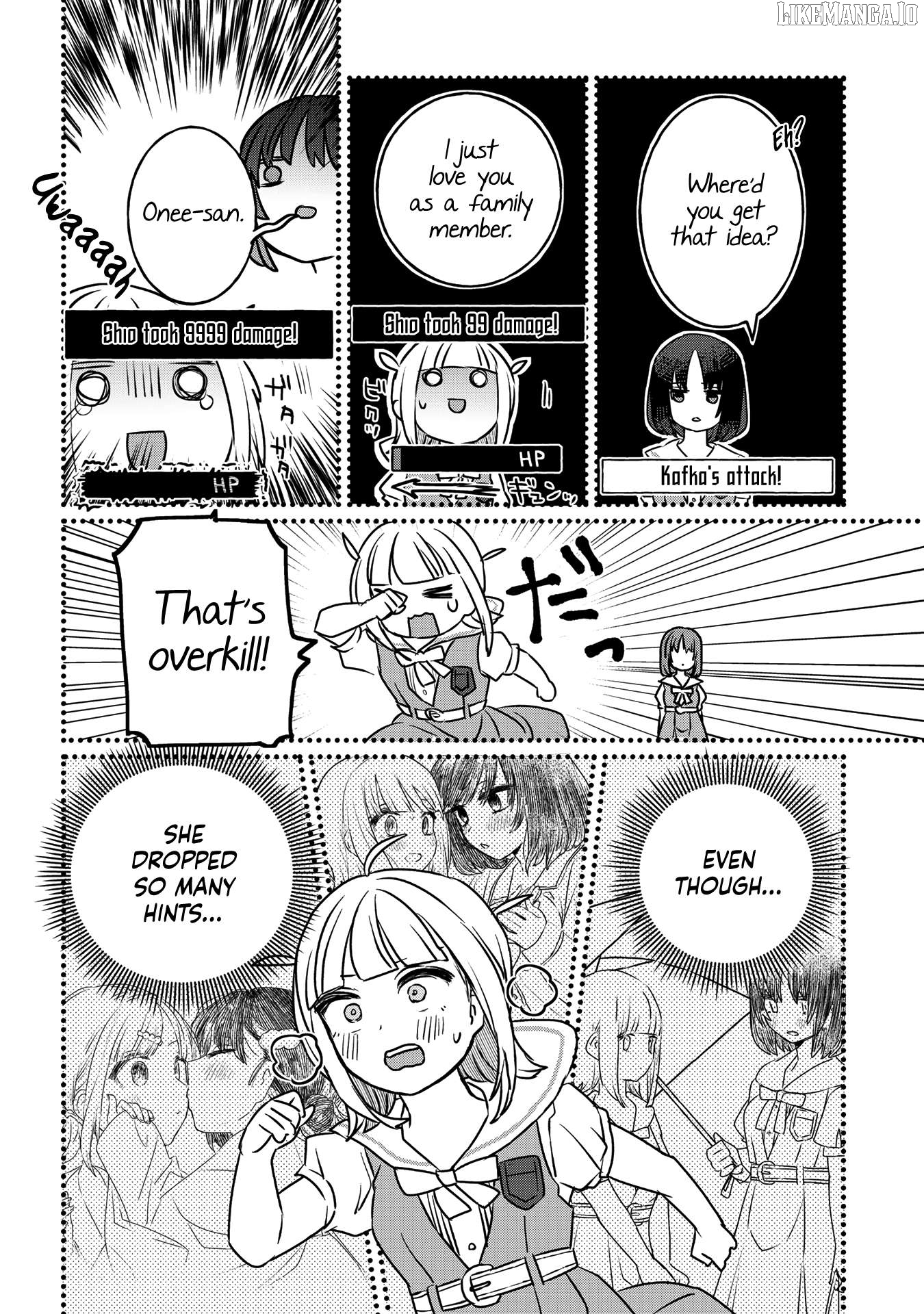 The Big Stepsis Who Wants To Be A Big Sister Vs. The Little Stepsis Who Wants To Be Yuri Chapter 37 - page 4