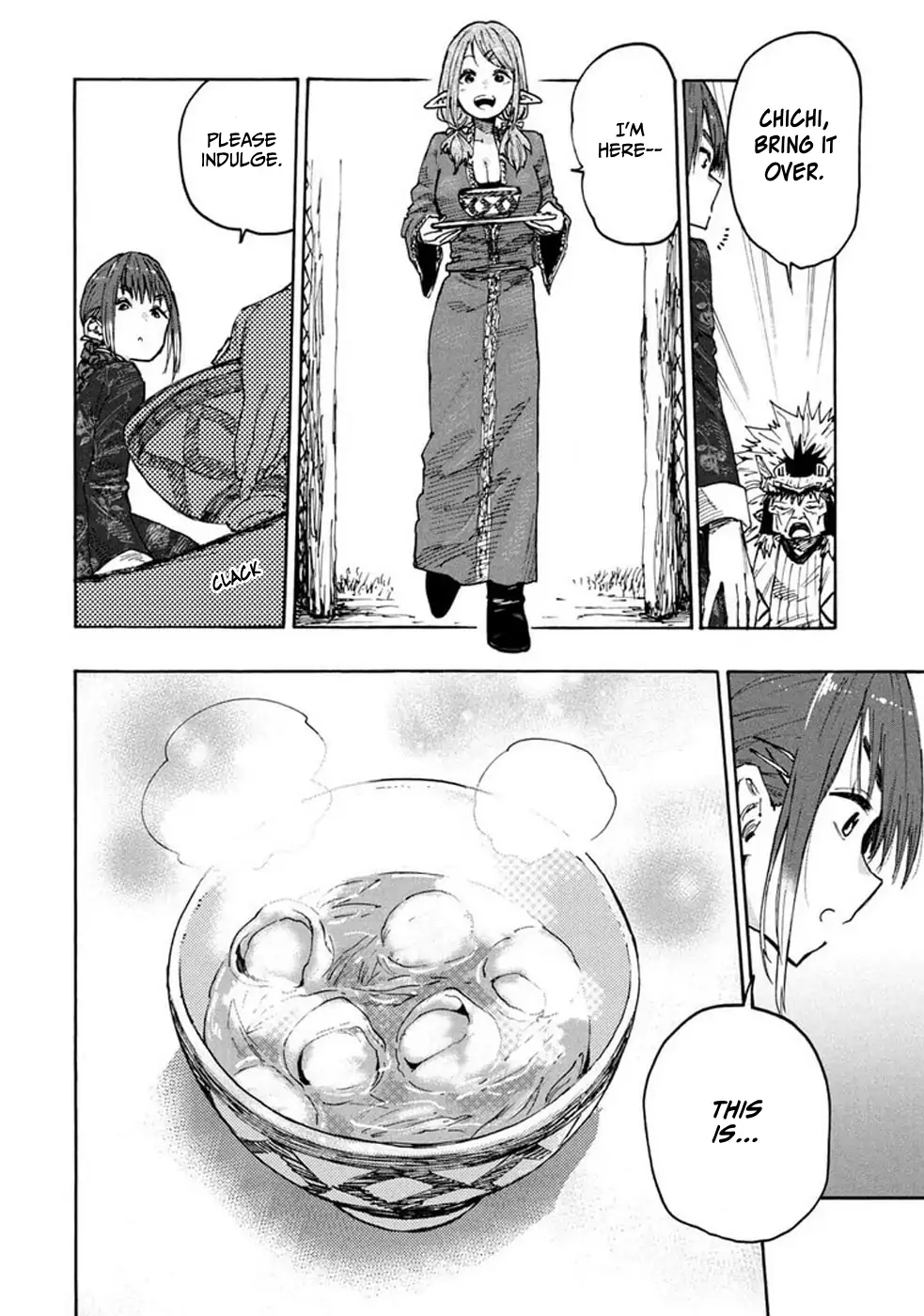 Mazumeshi Elf to Youbokugurashi Chapter 73 - page 15