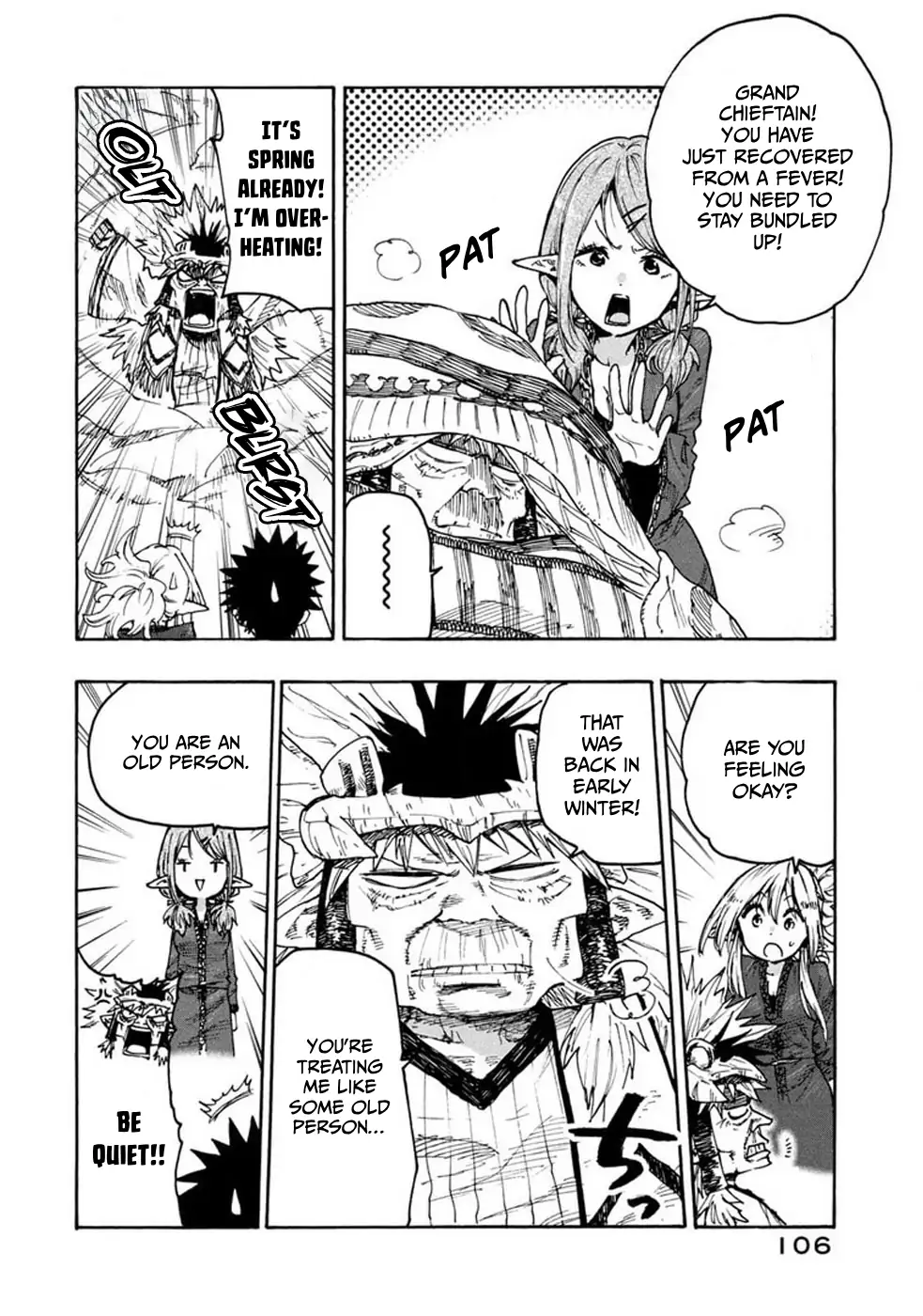 Mazumeshi Elf to Youbokugurashi Chapter 73 - page 9