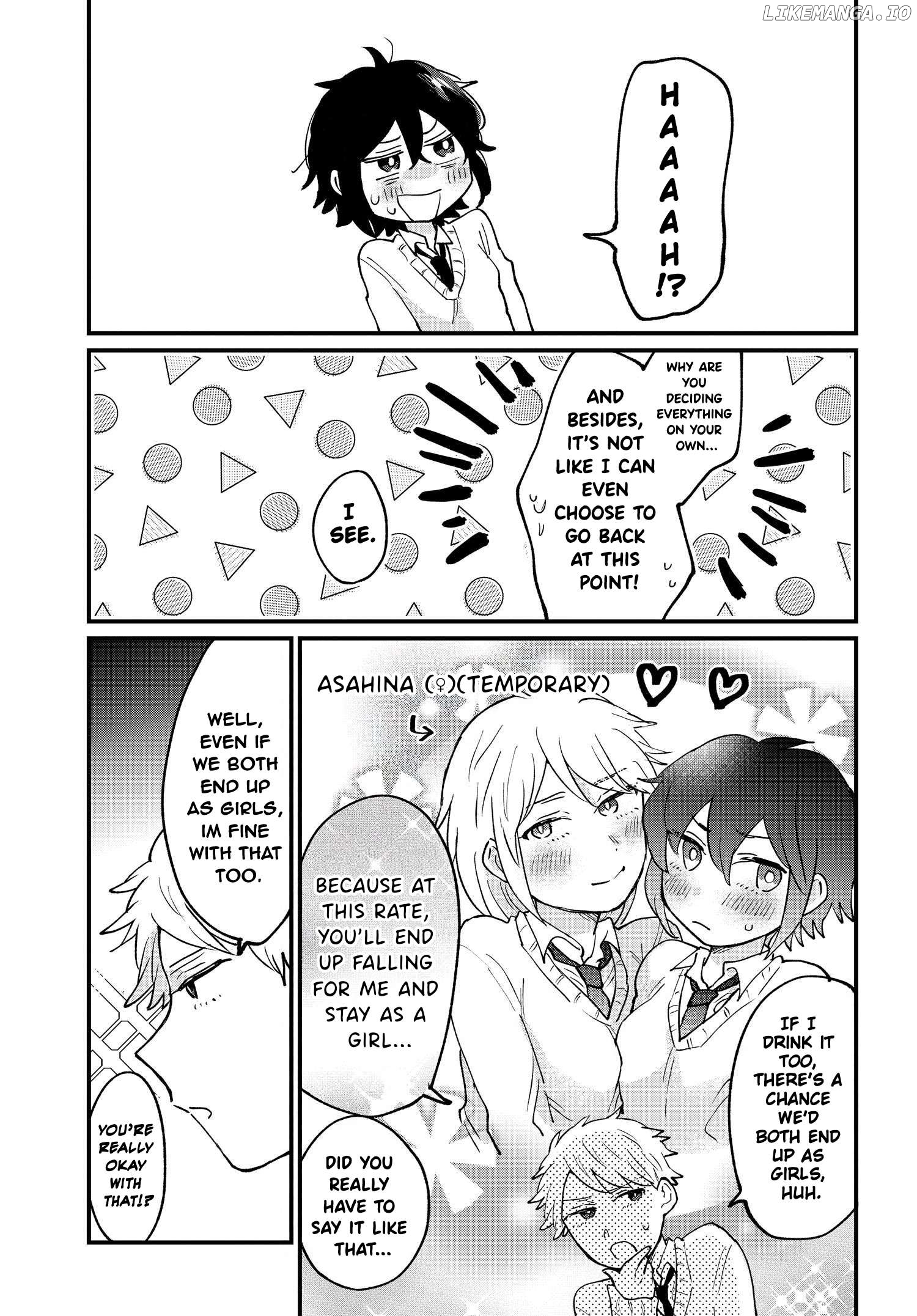 Girl's Heart @ High School Boy Chapter 12 - page 9