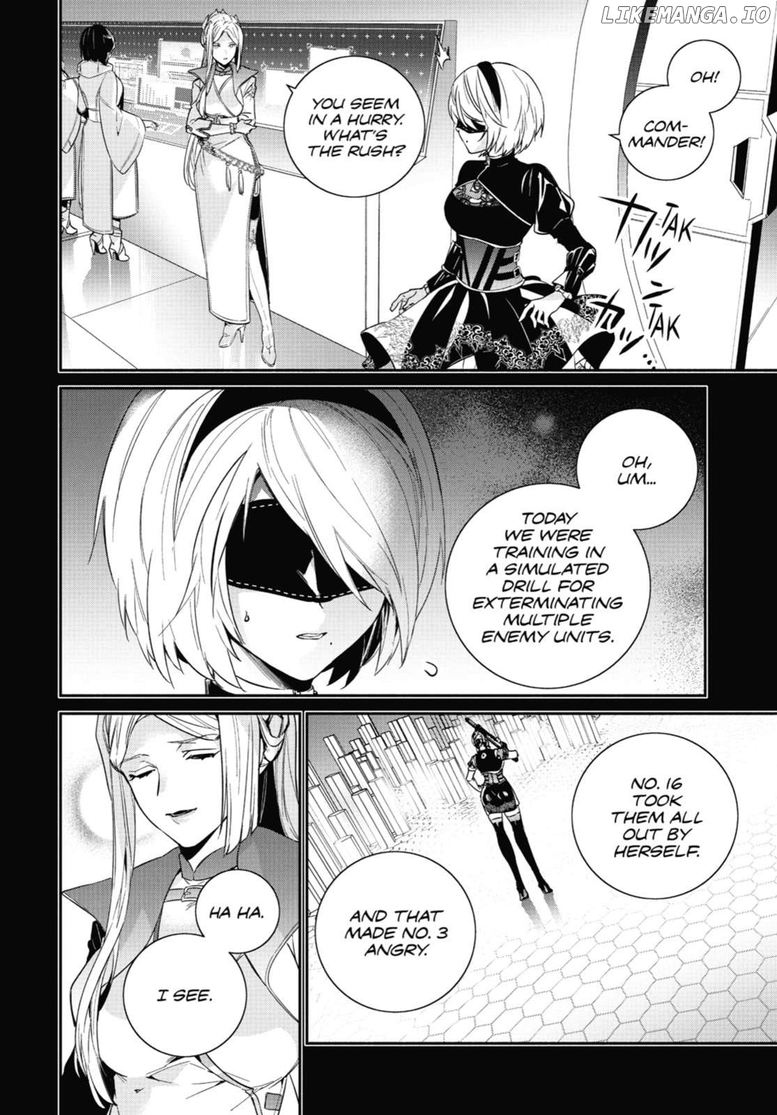 Nier Automata: YoRHa Shinjuwan Kouka Sakusen Kiroku Chapter 14 - page 8