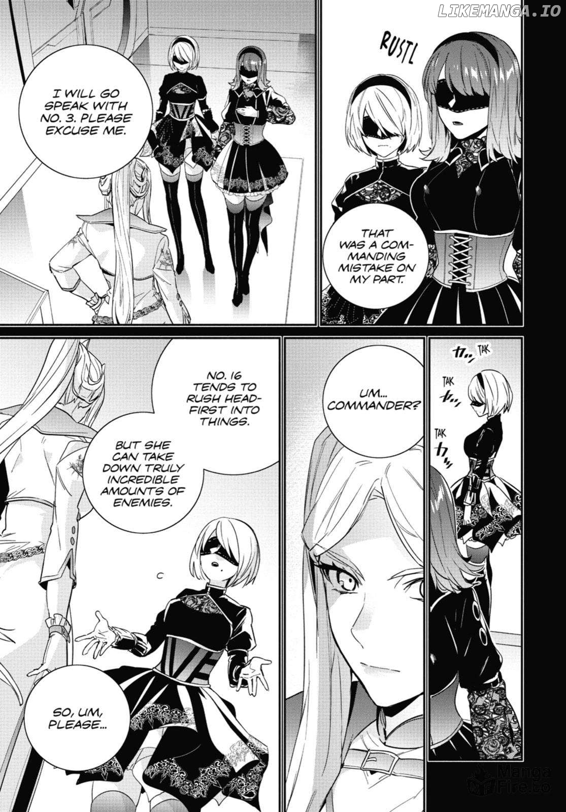 Nier Automata: YoRHa Shinjuwan Kouka Sakusen Kiroku Chapter 14 - page 9