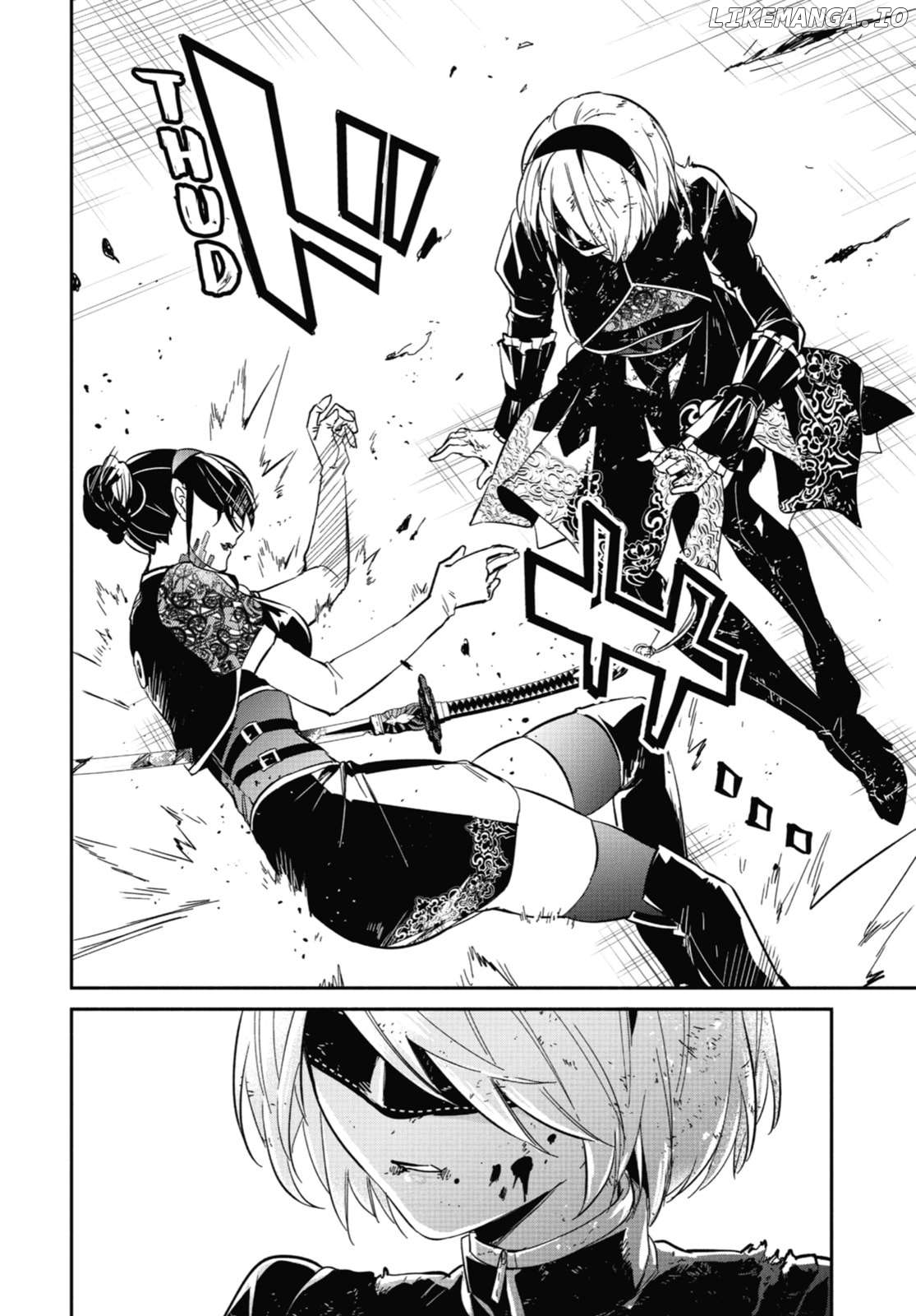 Nier Automata: YoRHa Shinjuwan Kouka Sakusen Kiroku Chapter 16 - page 34