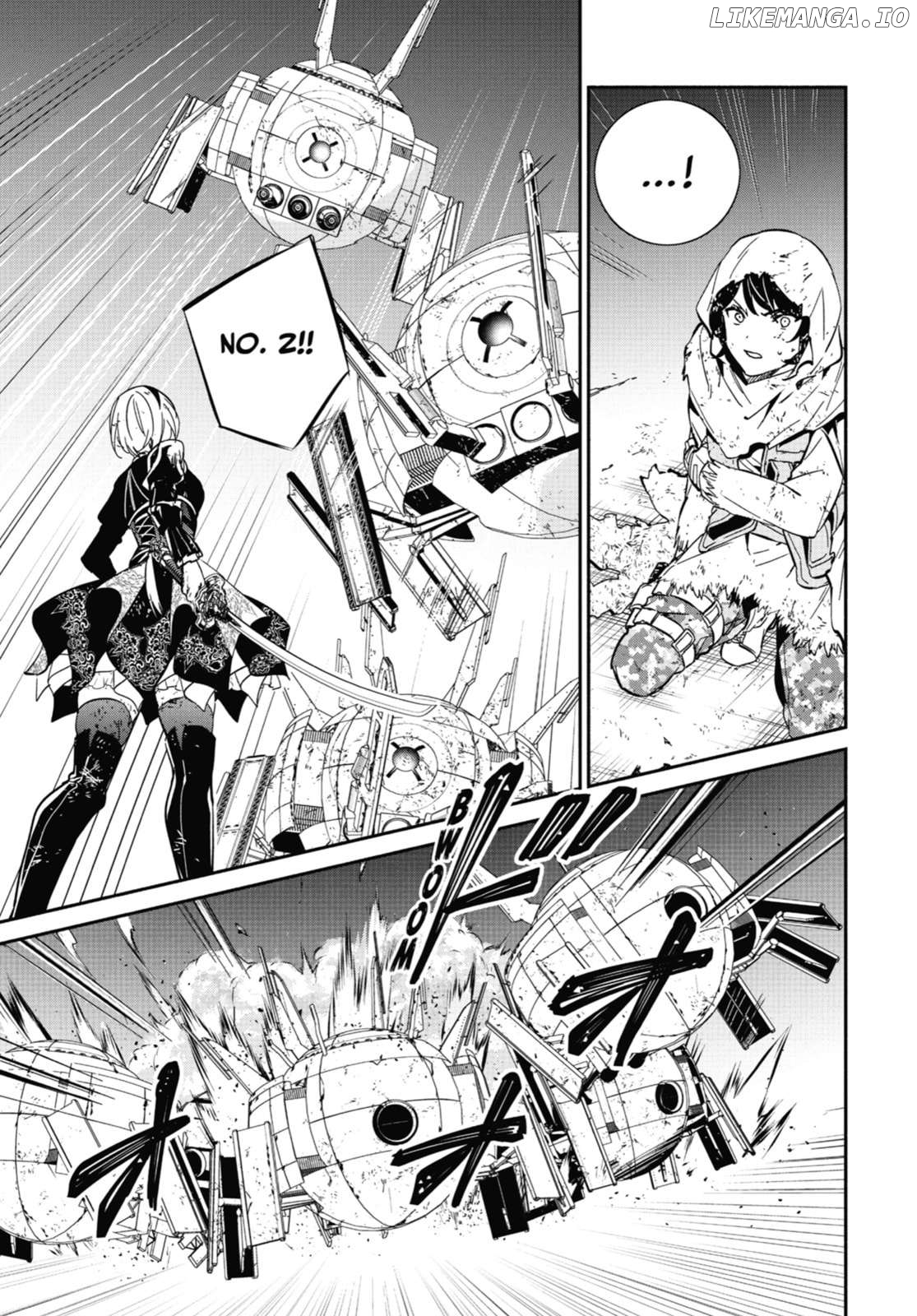 Nier Automata: YoRHa Shinjuwan Kouka Sakusen Kiroku Chapter 16 - page 41