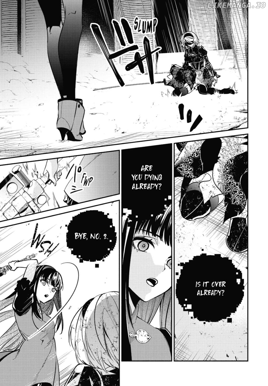 Nier Automata: YoRHa Shinjuwan Kouka Sakusen Kiroku Chapter 17 - page 23