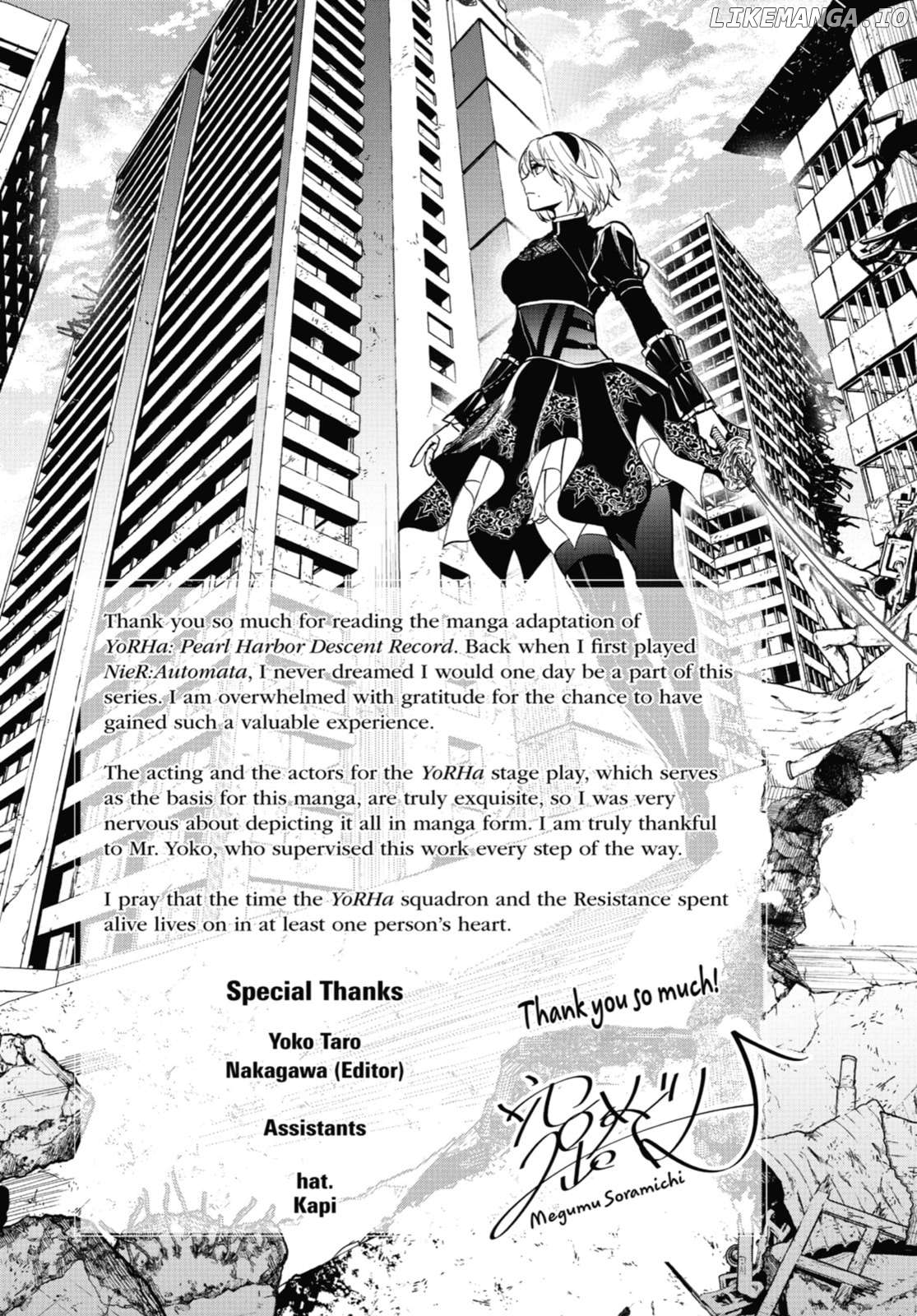 Nier Automata: YoRHa Shinjuwan Kouka Sakusen Kiroku Chapter 18 - page 46