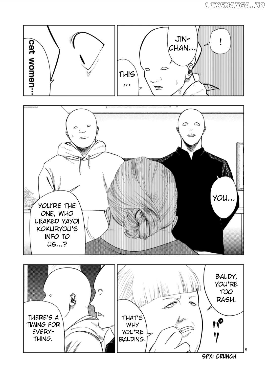Ura Baito: Toubou Kinshi Chapter 208 - page 4