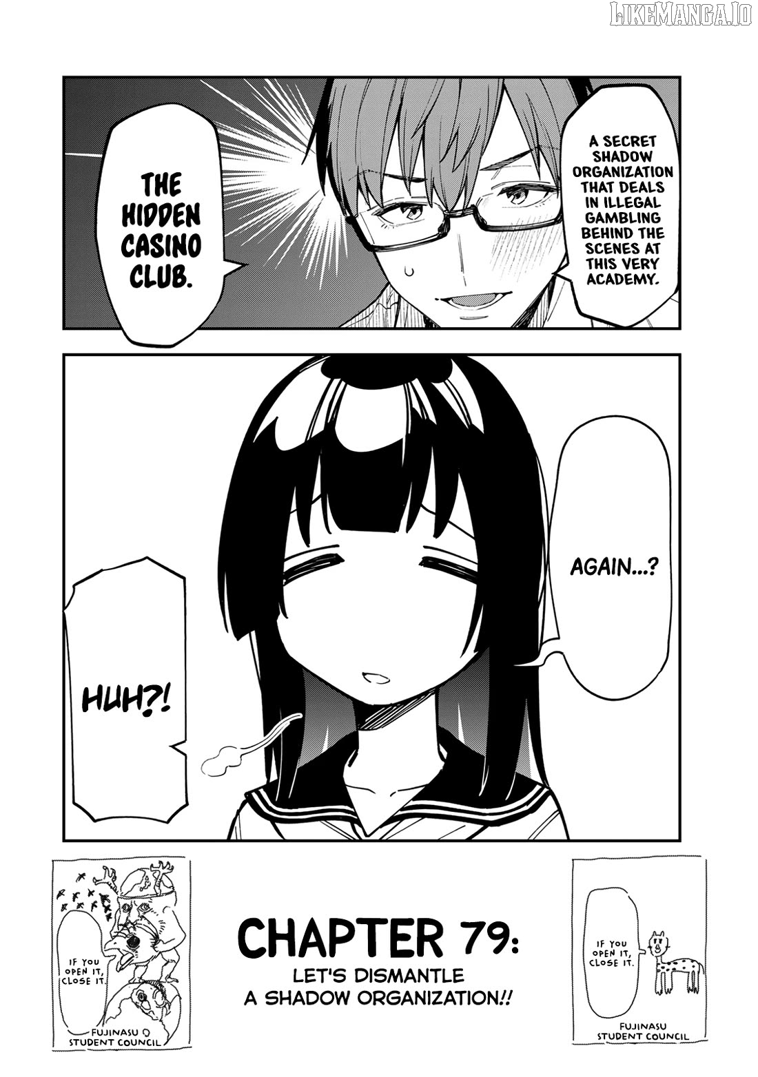 Seitokai Ni Mo Ana Wa Aru! Chapter 79 - page 4