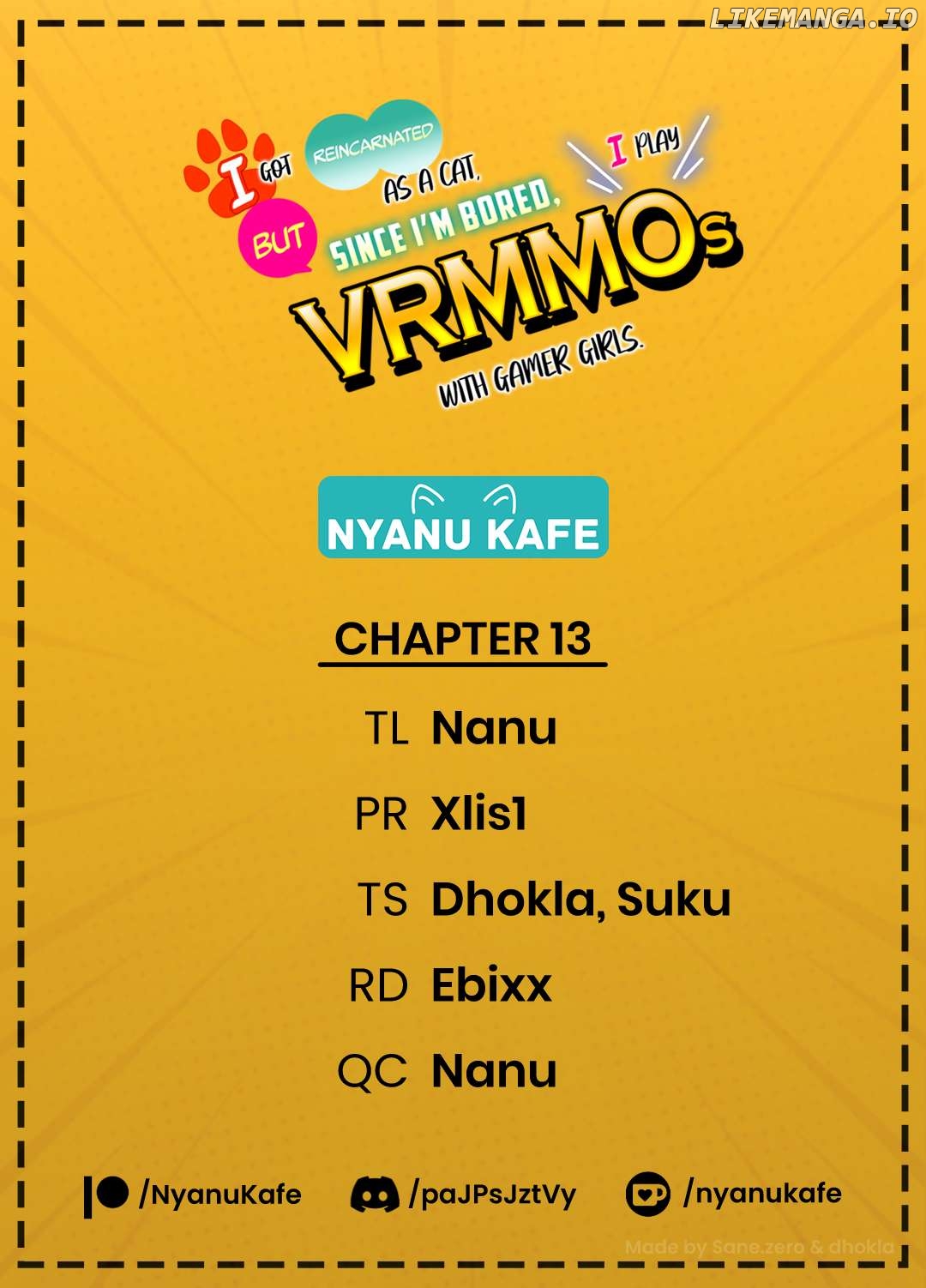 Neko Ni Tenseishita Kedo Hima Nano De Gamer Joshi To Issho Ni Vrmmo Wo Suru Chapter 13 - page 1
