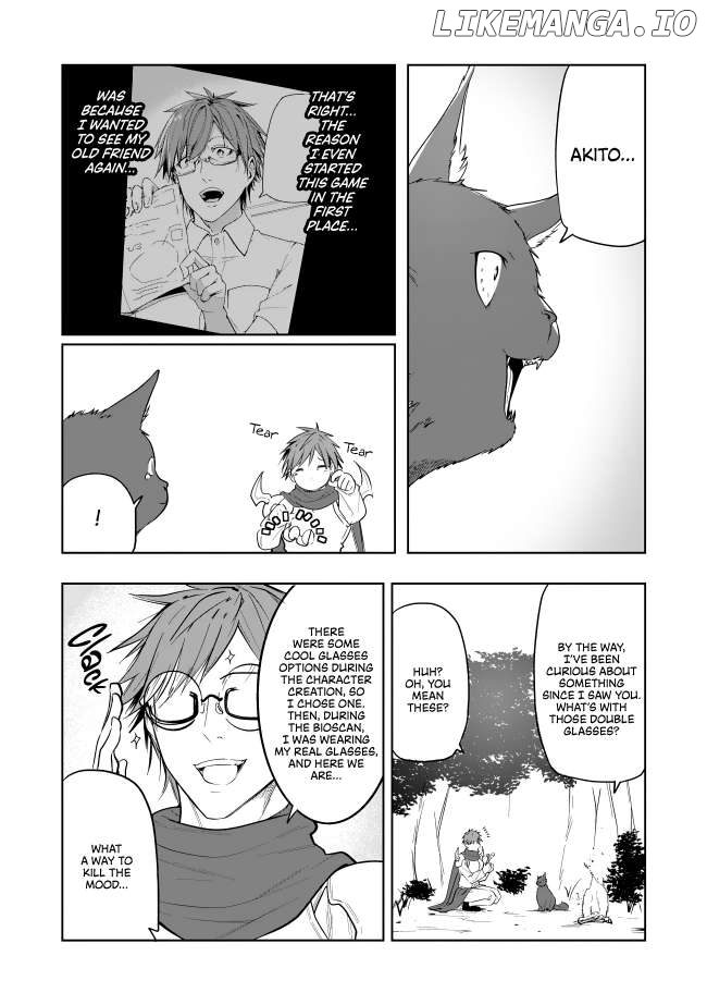 Neko Ni Tenseishita Kedo Hima Nano De Gamer Joshi To Issho Ni Vrmmo Wo Suru Chapter 13 - page 9