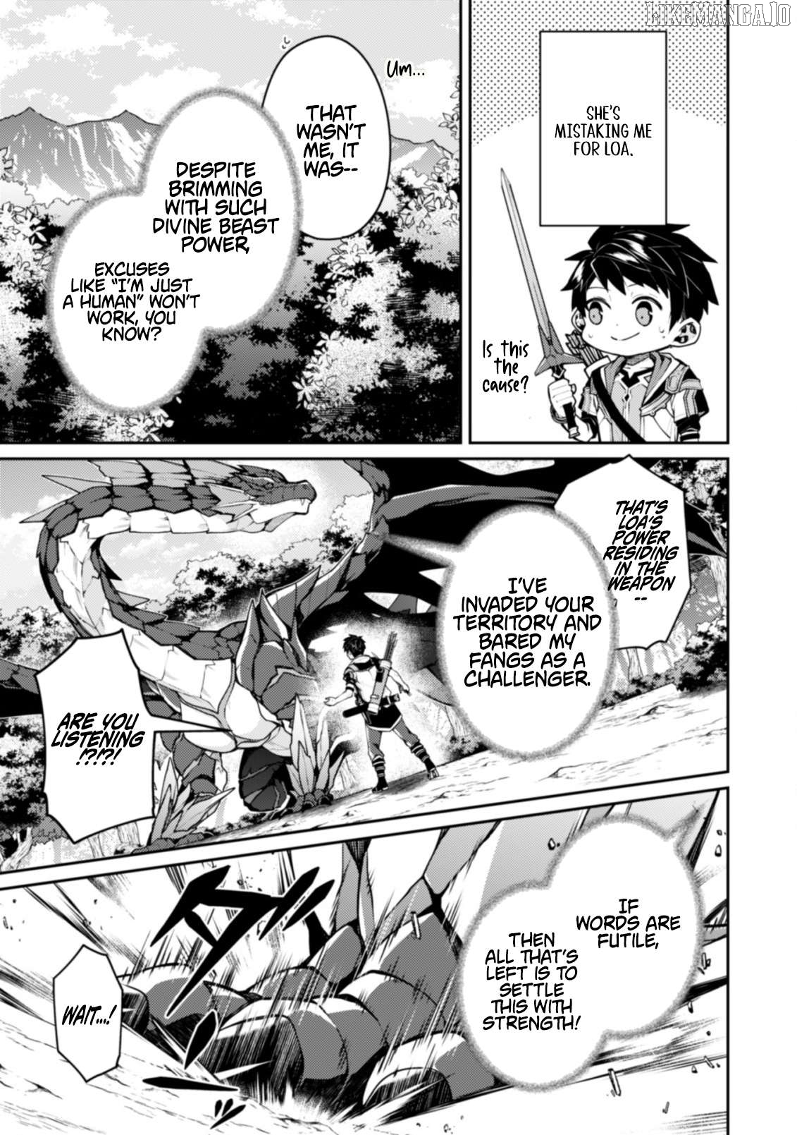 Sekai Saikyou No Shinjuu Tsukai Chapter 19.1 - page 10