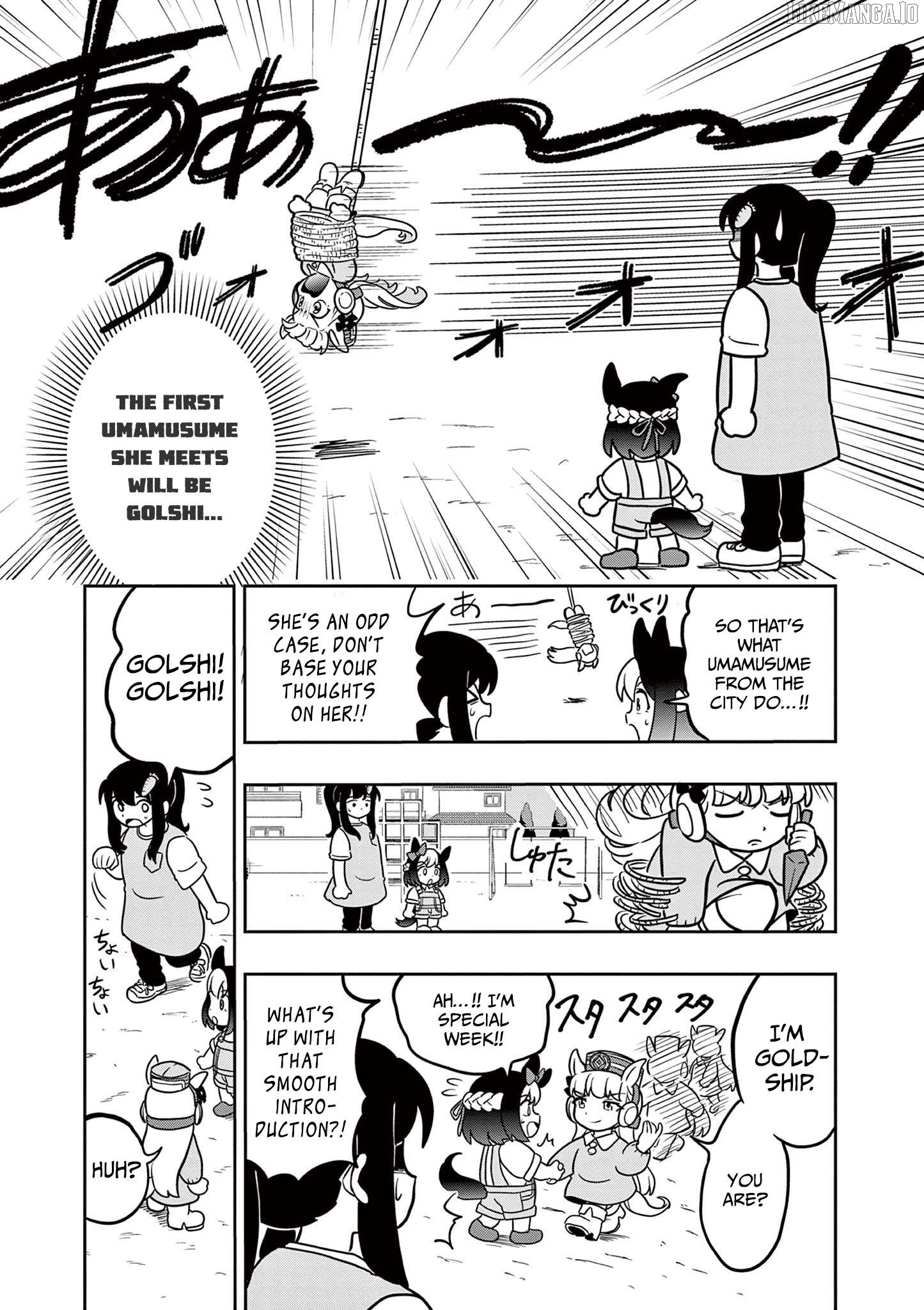 Uma Musume Pretty Derby Pisupisu☆Supisupi Golshi-Chan Chapter 16 - page 4