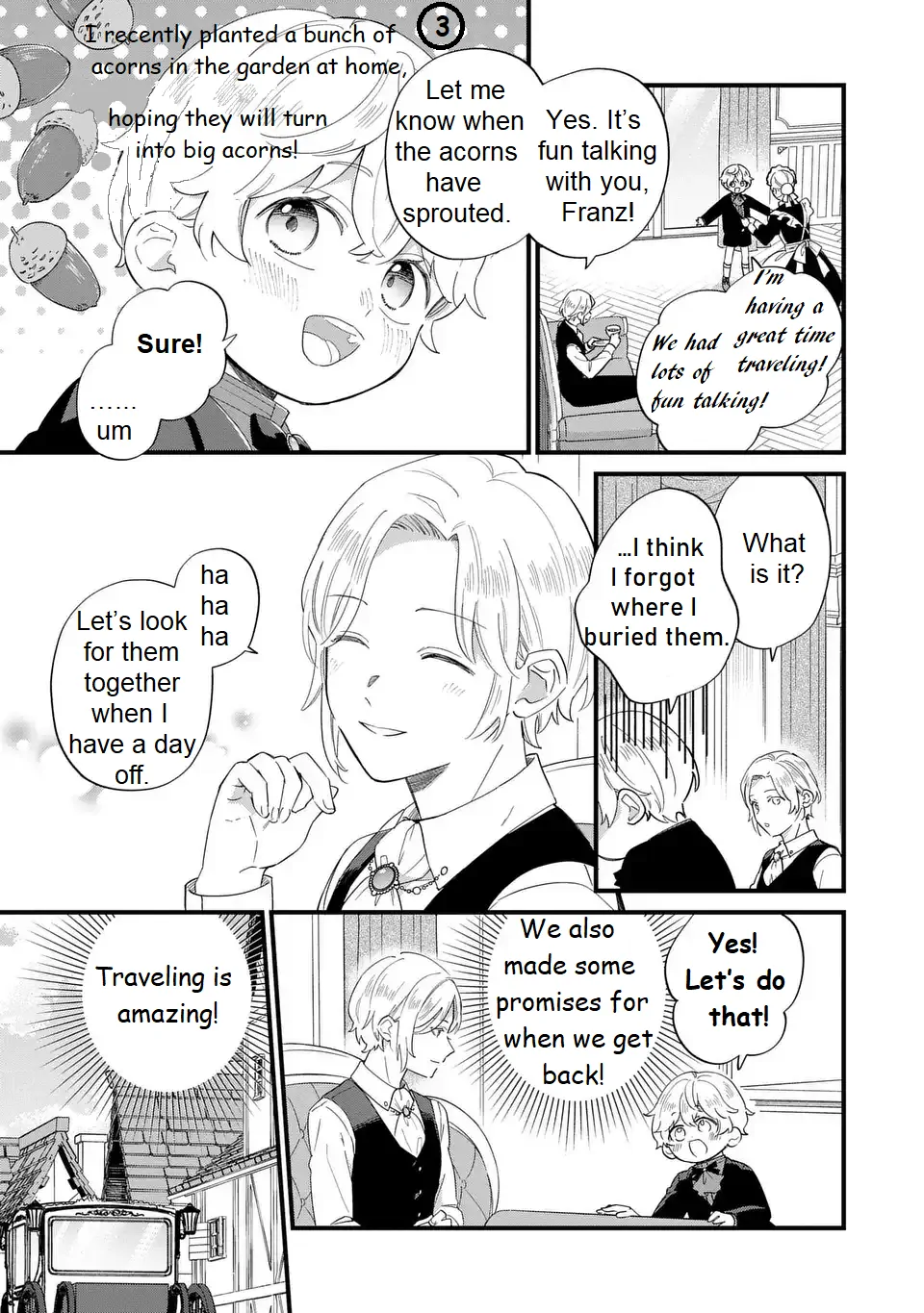 The Duke's Beloved Third Son Aims to Escape as a Villain!? Chapter 30 - page 3