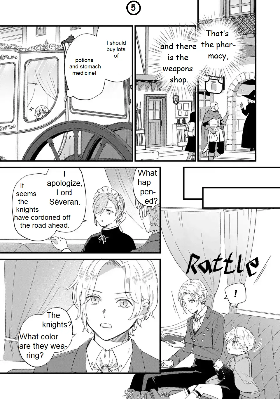 The Duke's Beloved Third Son Aims to Escape as a Villain!? Chapter 30 - page 5