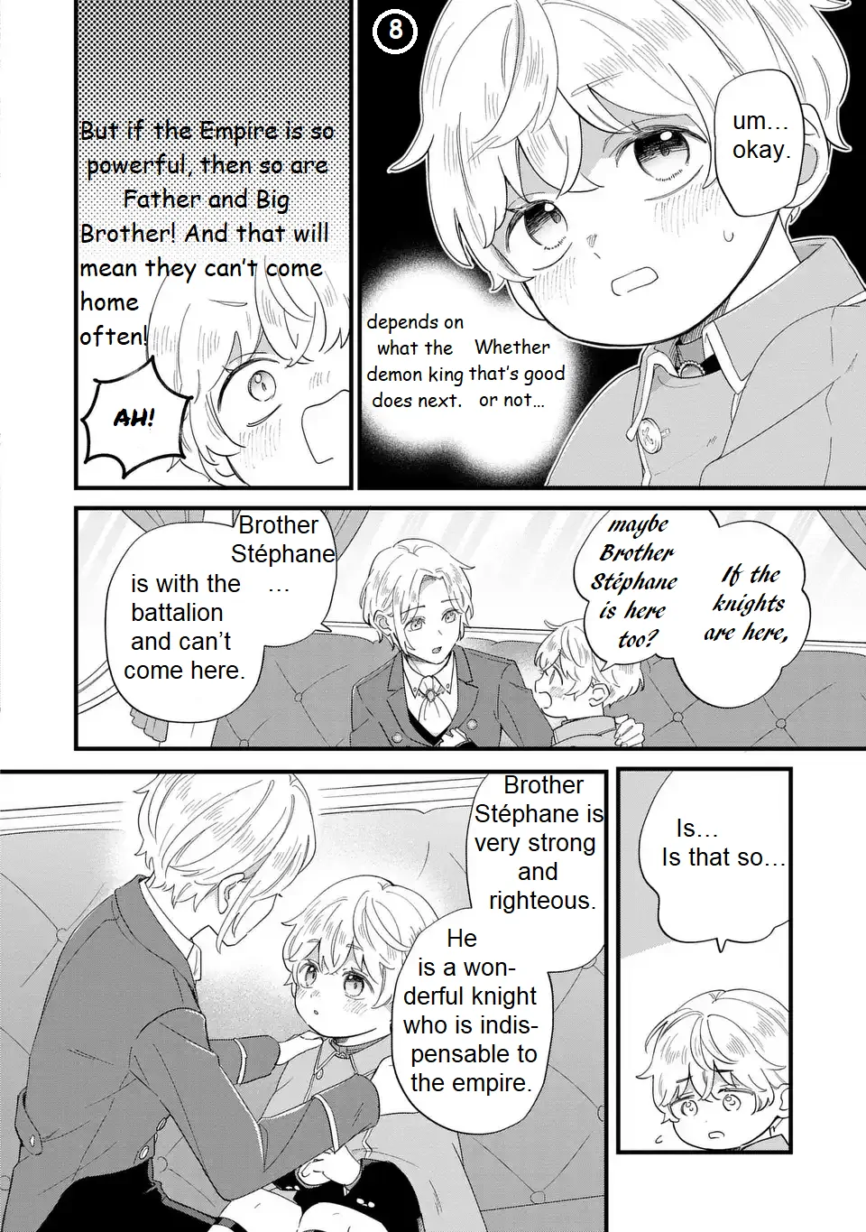 The Duke's Beloved Third Son Aims to Escape as a Villain!? Chapter 30 - page 8