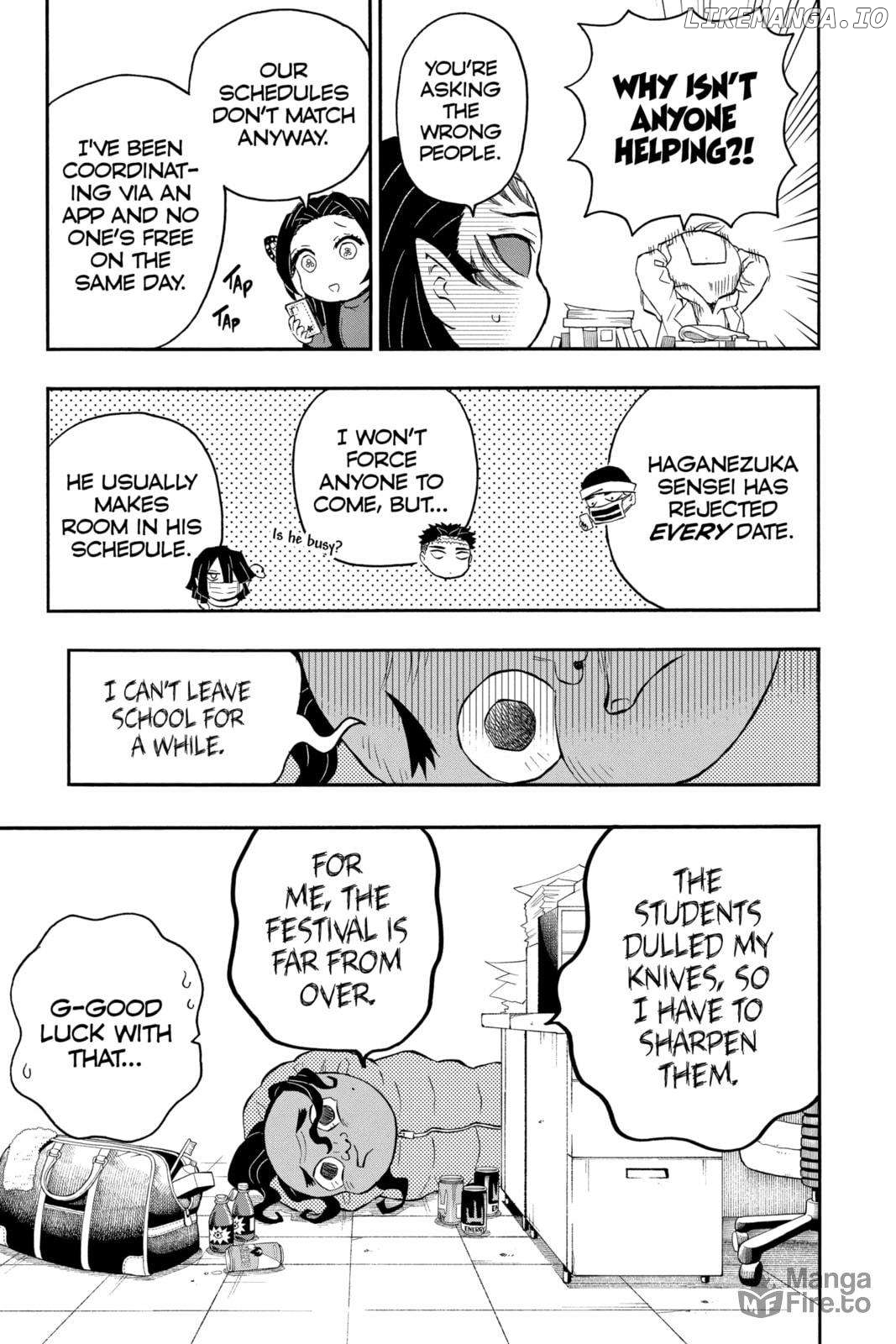 Kimetsu Gakuen Chapter 30.5 - page 5