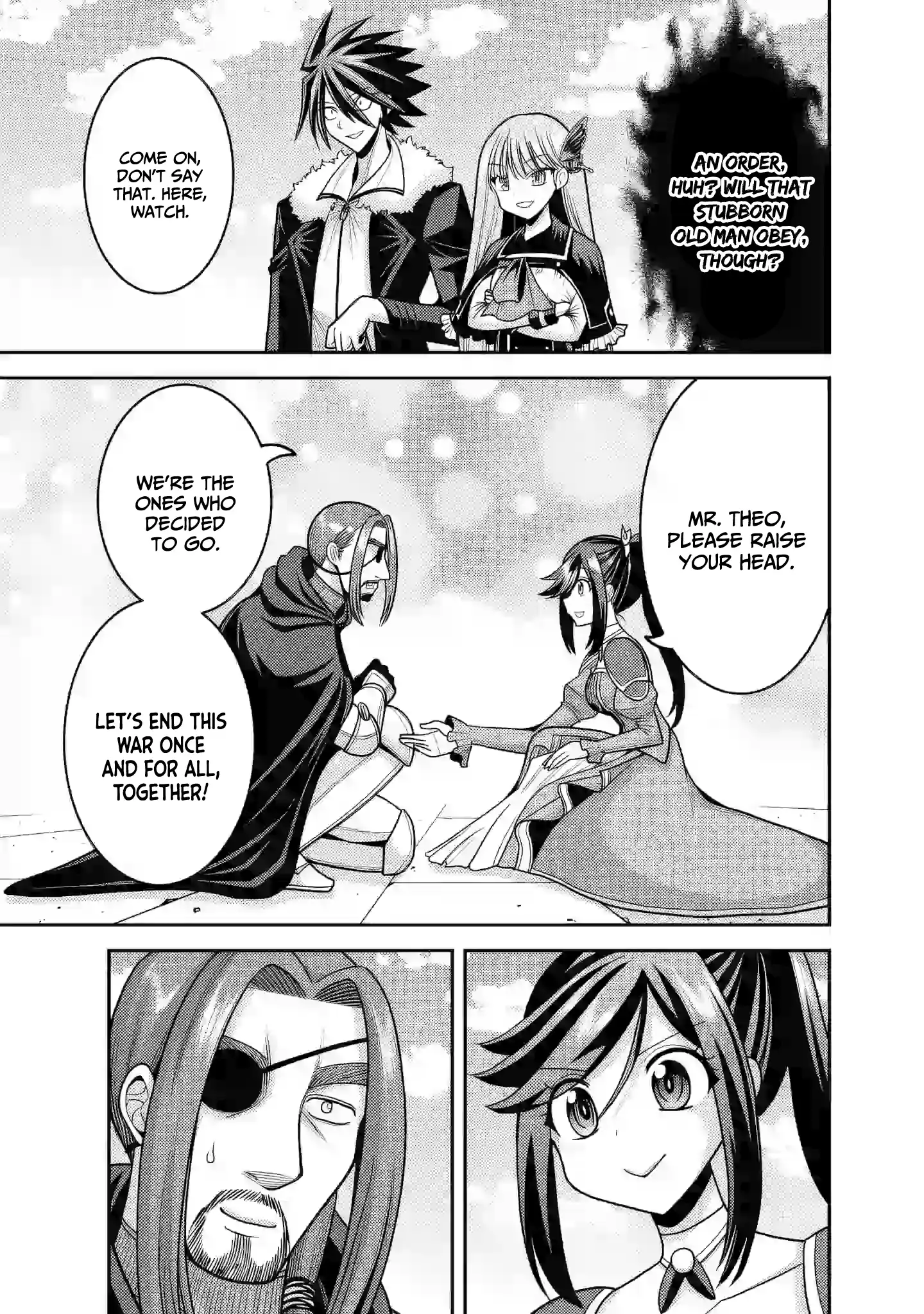 Kujibiki Tokushou Musou Harem-Ken Chapter 53 - page 34